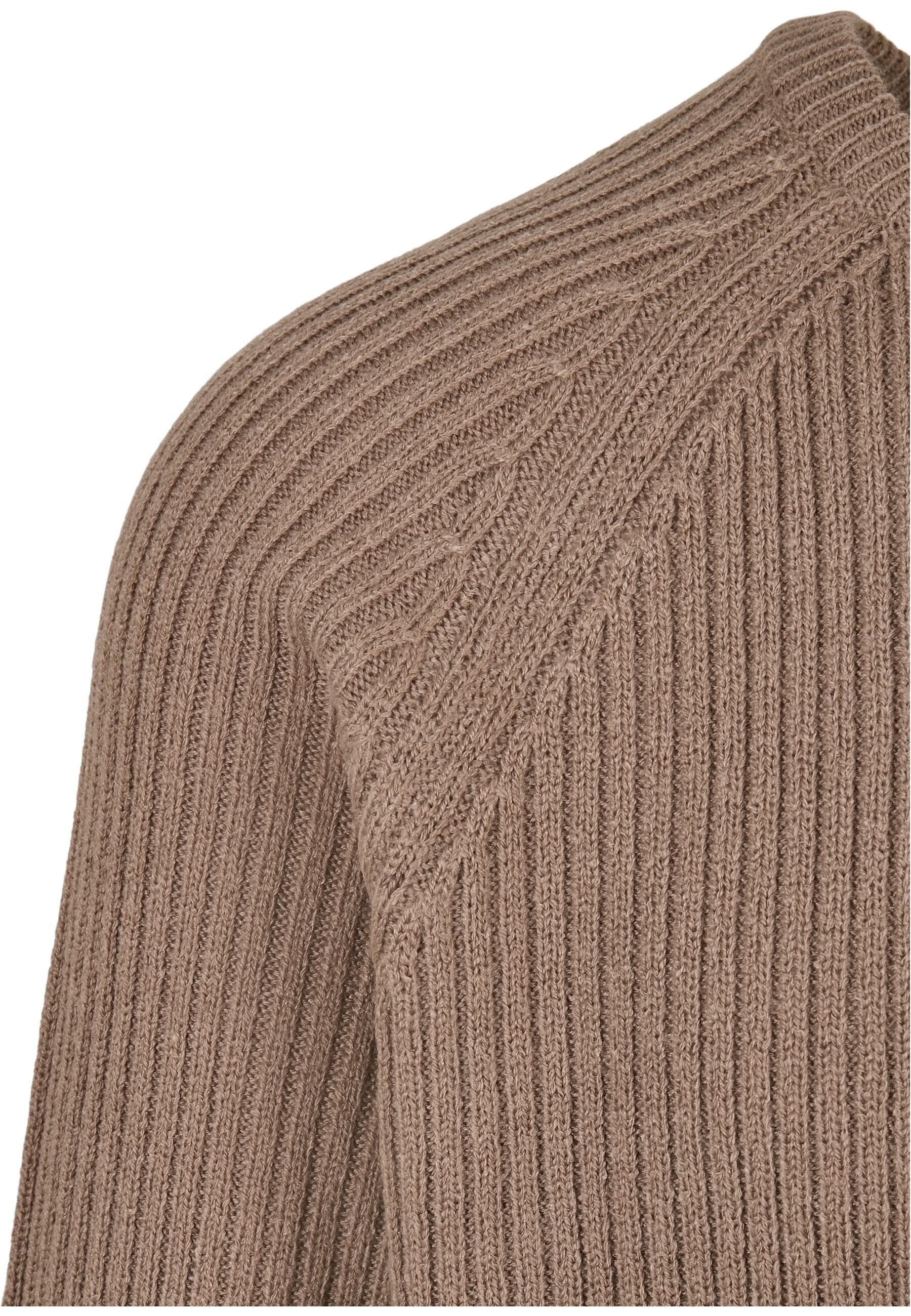 URBAN CLASSICS Rundhalspullover »Urban Classics Herren Ribbed Raglan Sweater«, (1 tlg.)