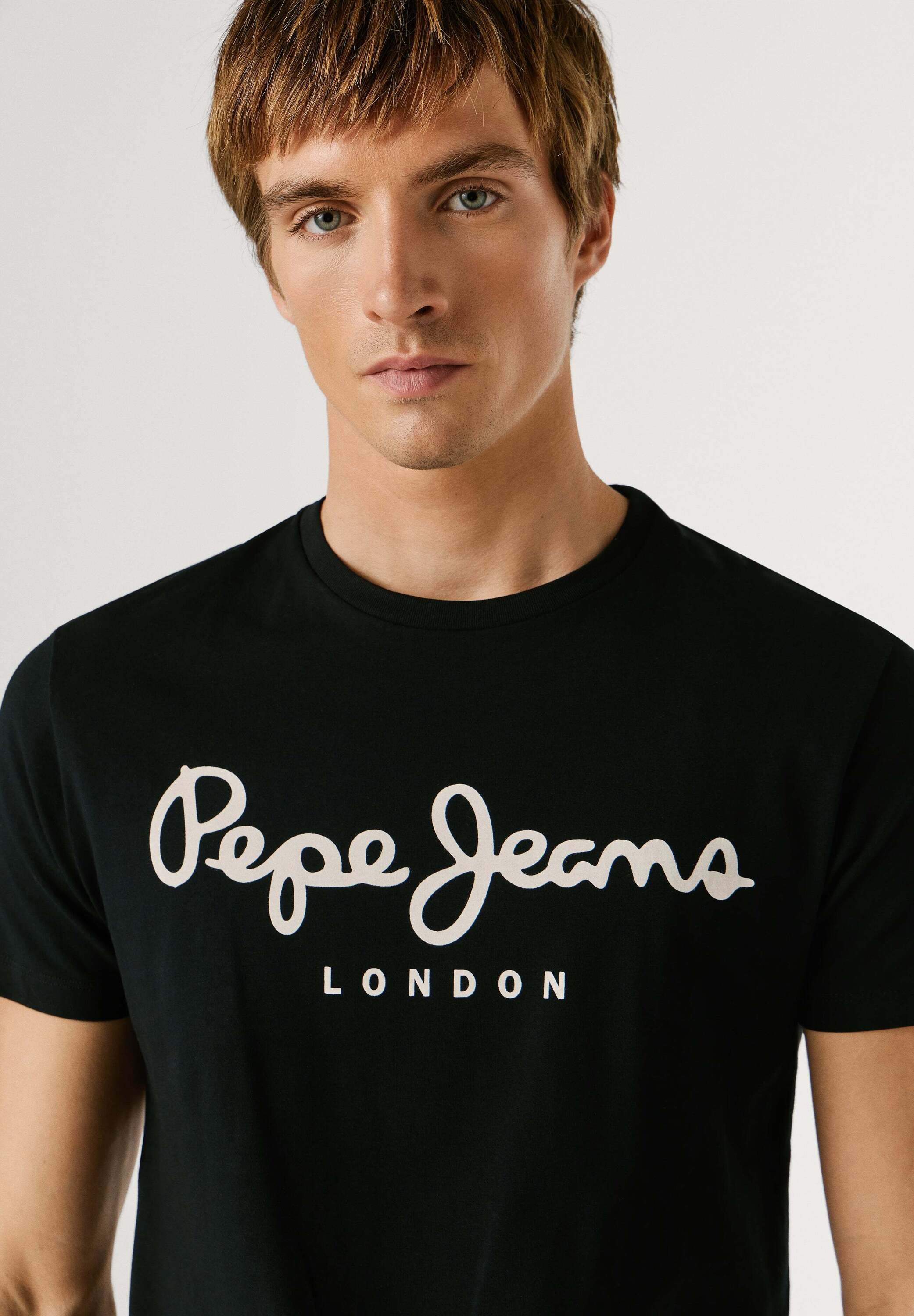 Pepe Jeans Print-Shirt »print t-shirt ORIGINAL STRETCH N«