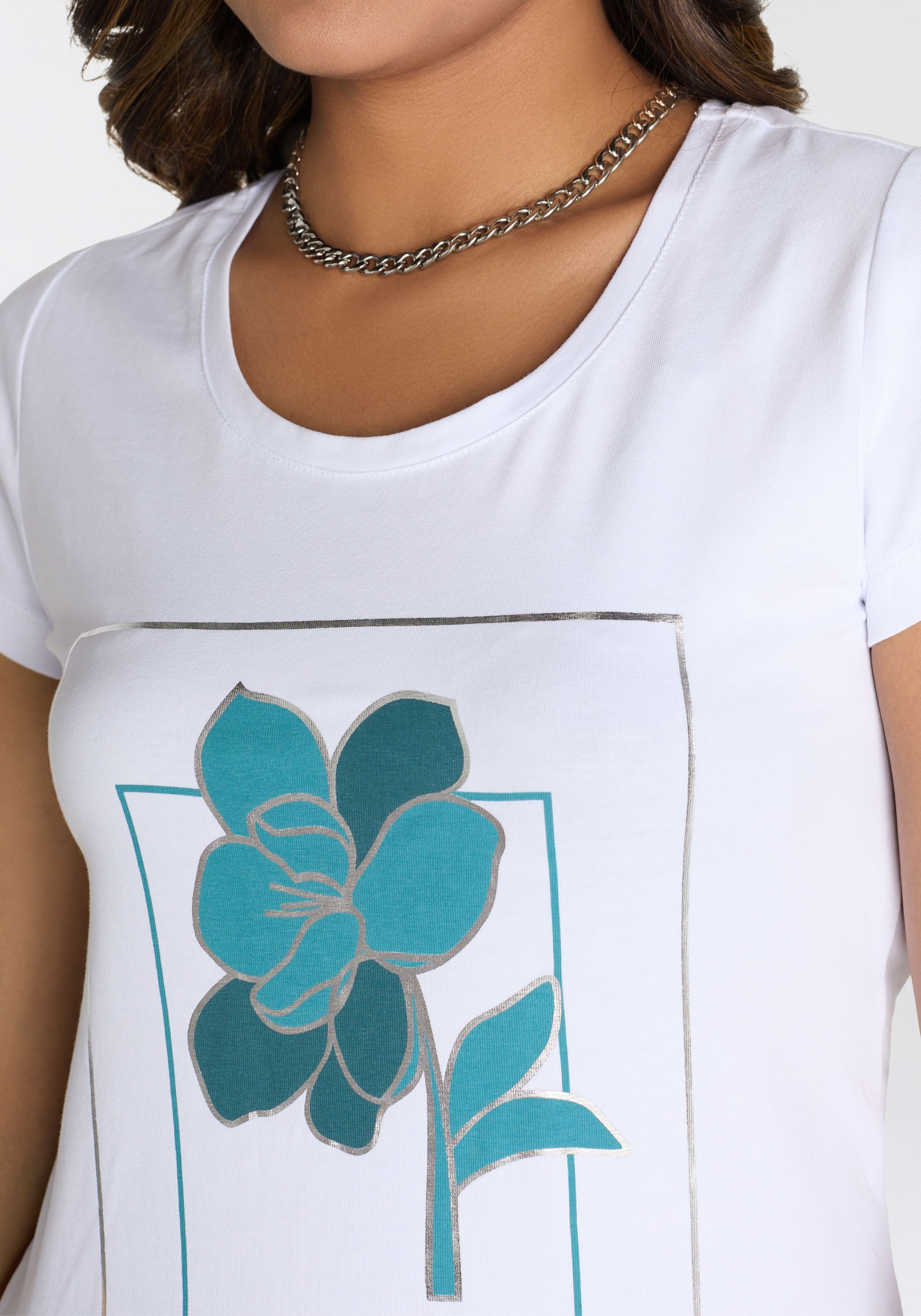 Laura Scott T-Shirt, mit modischem Frontprint