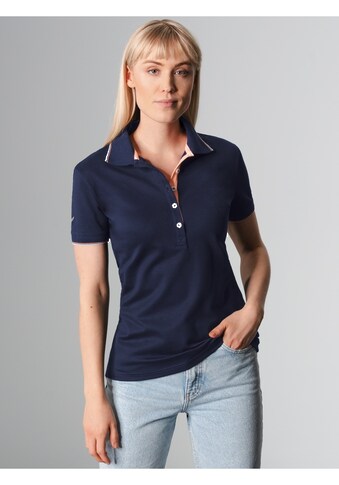 Poloshirt »TRIGEMA Slim Fit Poloshirt mit langer Knopfleiste«, (1 tlg.)