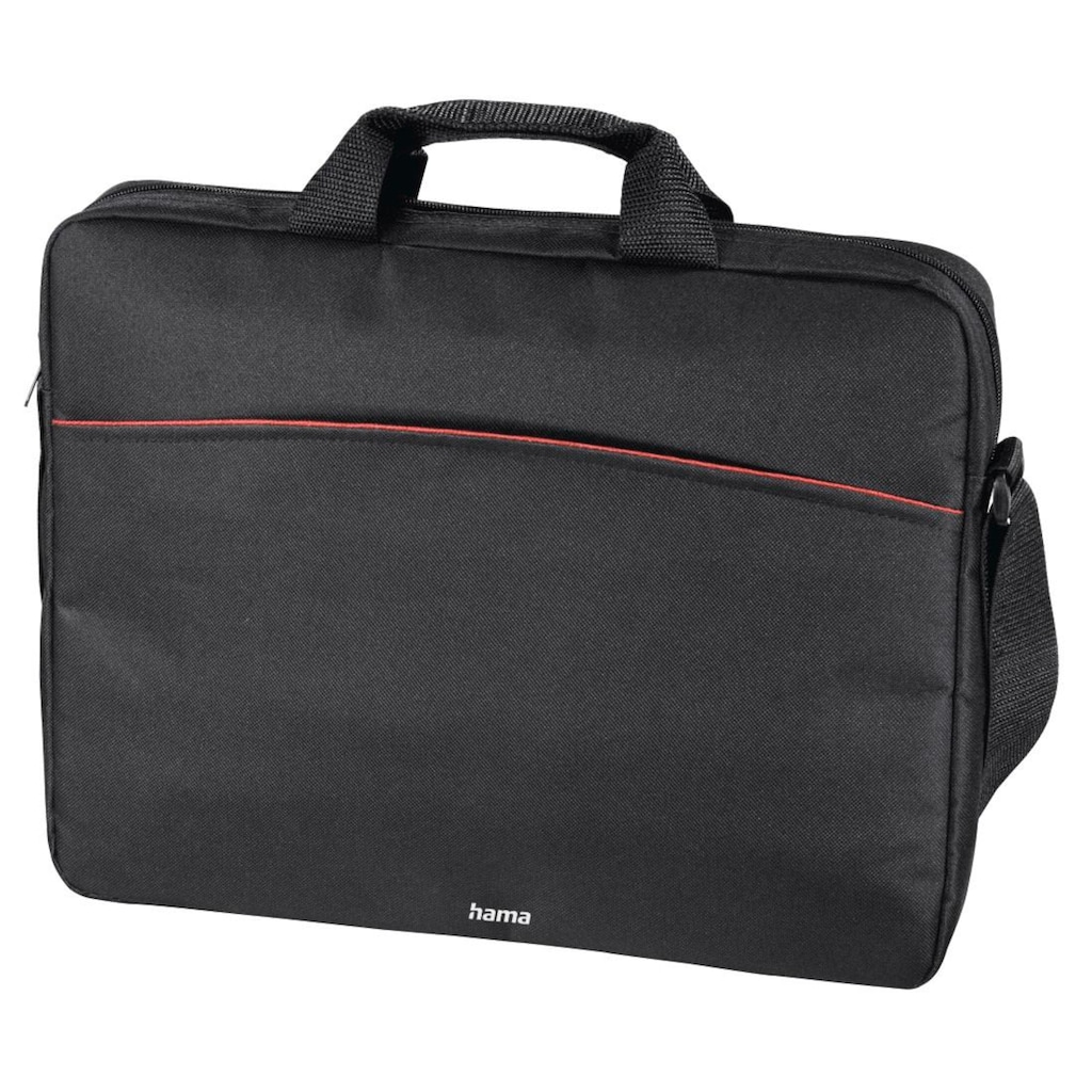 Hama Laptoptasche »Laptop-Tasche "Tortuga", bis 44 cm (17,3"), Schwarz, Notebook Tasche«