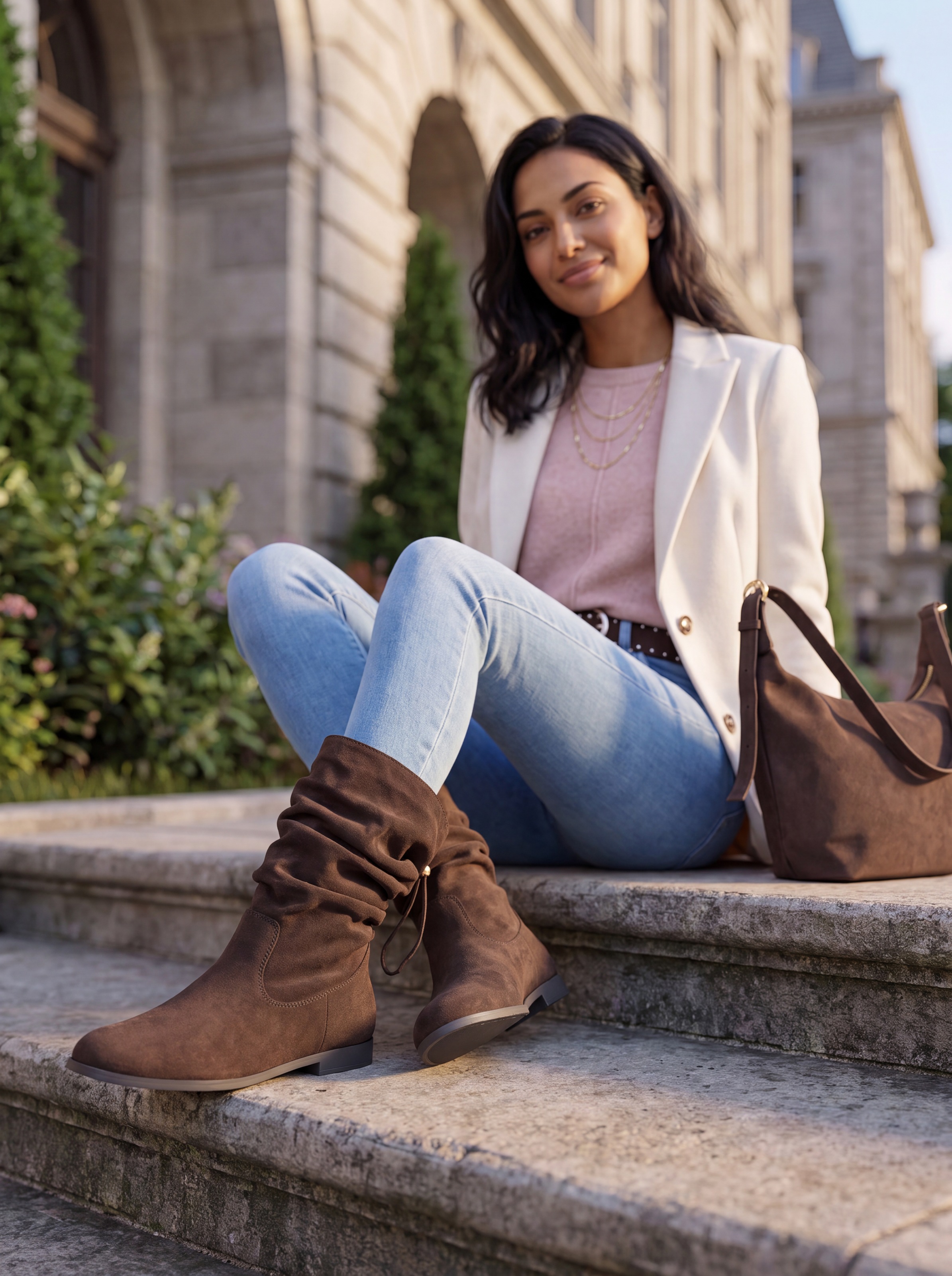 Vivance Handtasche "Schultertasche, Henkeltasche, Damentasche" NEU aus weichem Material VEGAN