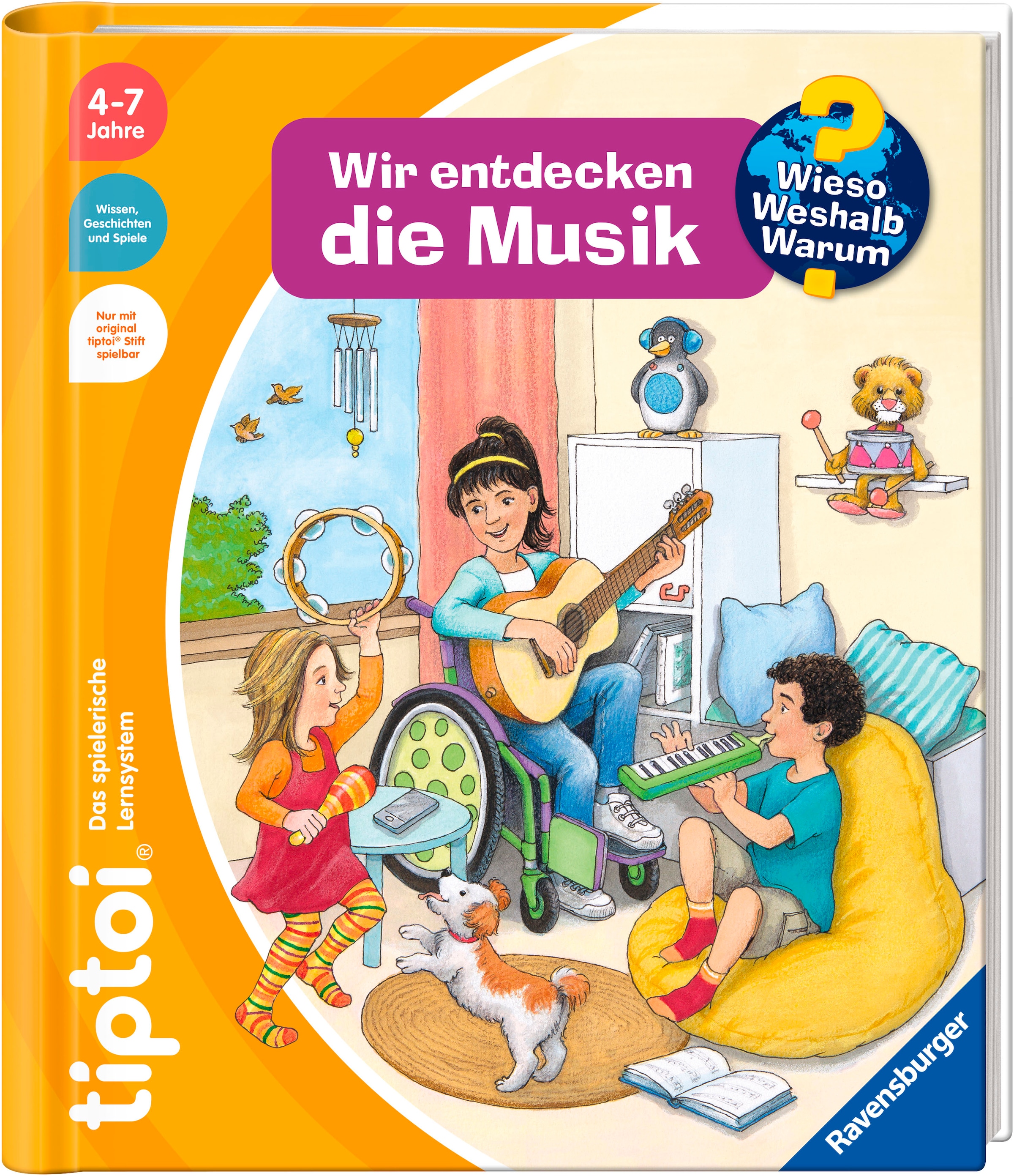 Ravensburger Buch »tiptoi® Wieso? Weshalb? Warum? Wir entdecken die Musik«, FSC® - schützt Wald - weltweit