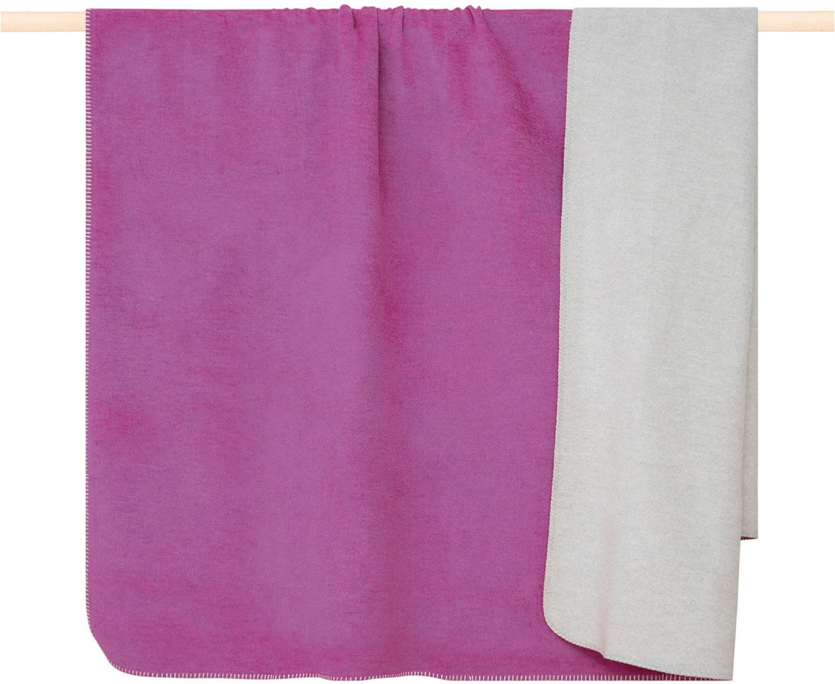 PAD "Hobart" Made in Europe, Wendefunktion, Uni Farben, 150x200 cm