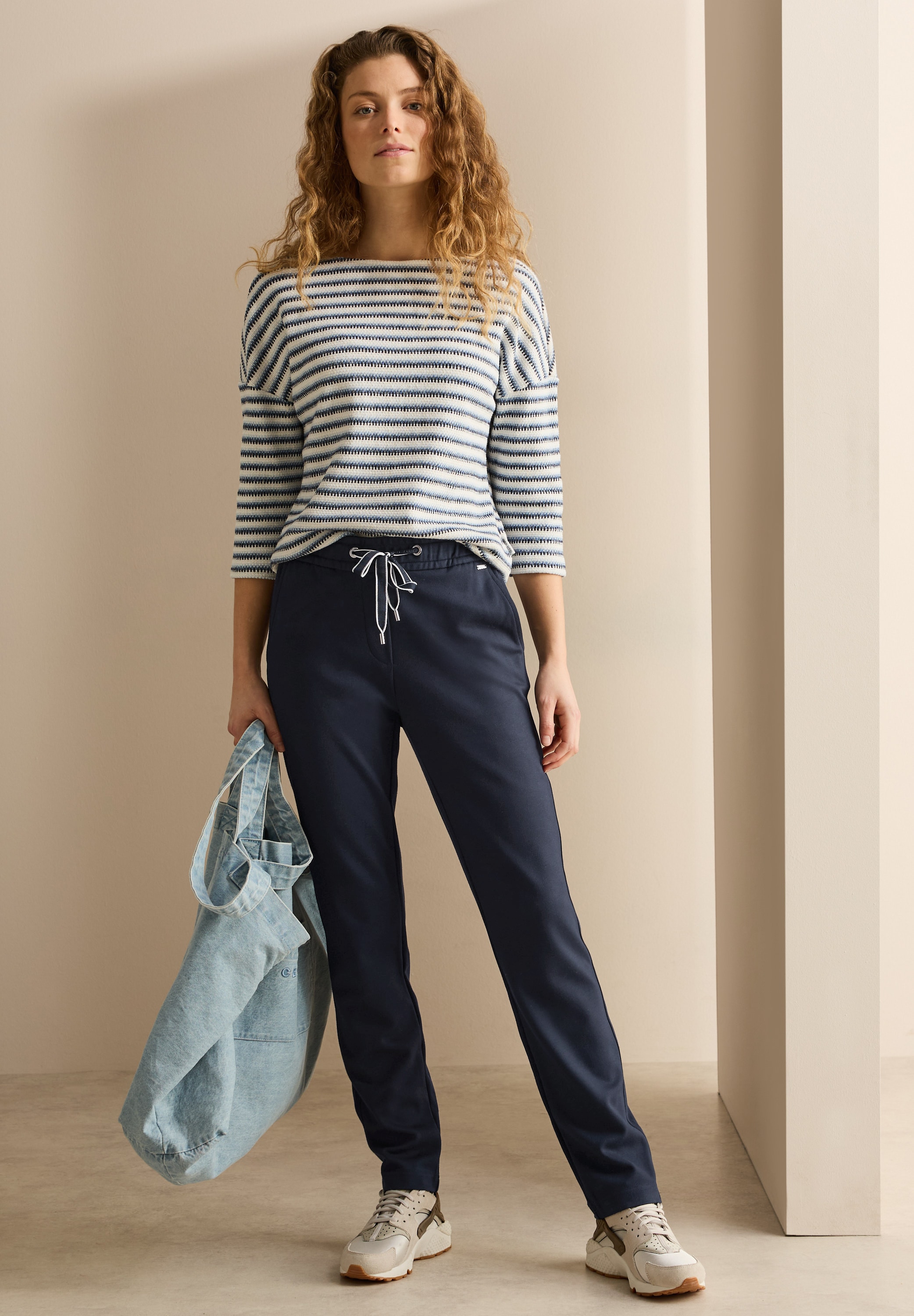 Cecil Relaxhose »Style Tracey«, mit Kordelzug