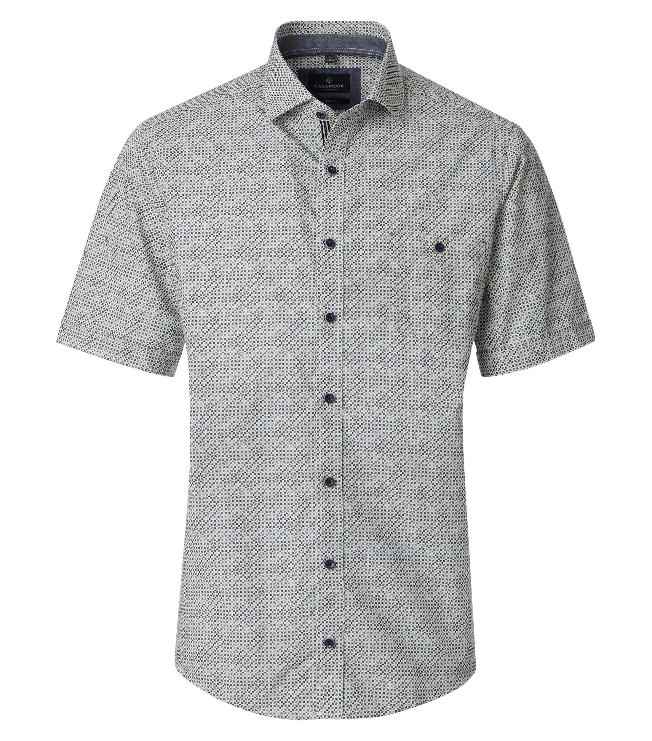 CASAMODA Kurzarmhemd "CASAMODA Freizeithemd Kurzarm Print" günstig online kaufen