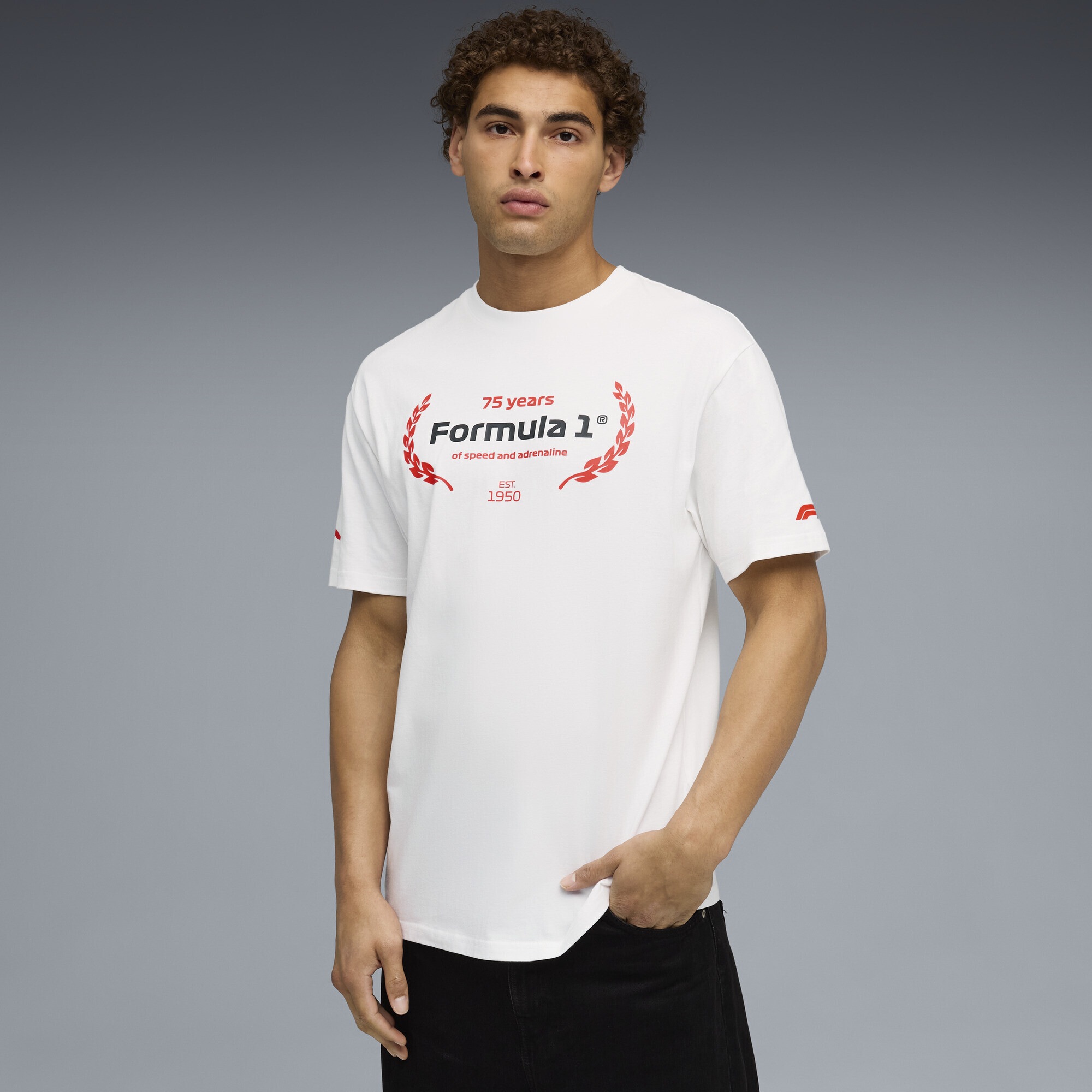 PUMA T-Shirt "F1 Essentials Graphic T-Shirt Herren" günstig online kaufen