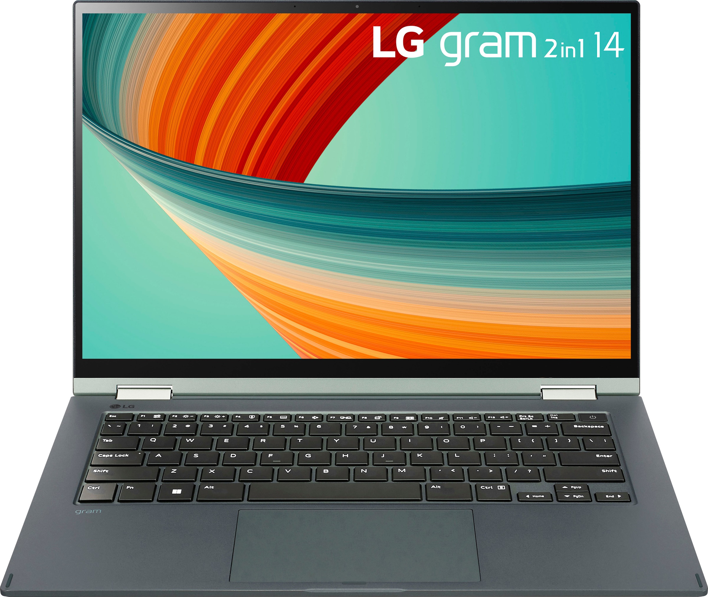 LG Notebook »Gram 14" Laptop, IPS-TouchDisplay, 16 GB RAM, Windows 11 Home,«, 35,5 cm, / 14 Zoll, Intel, Core i7, Iris Xe Graphics, 1000 GB SSD, 14T90R-G.AA77G