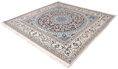 morgenland Orientteppich »Perser - Nain quadratisch - 200 x 200 cm - dunkelblau«,... kaufen