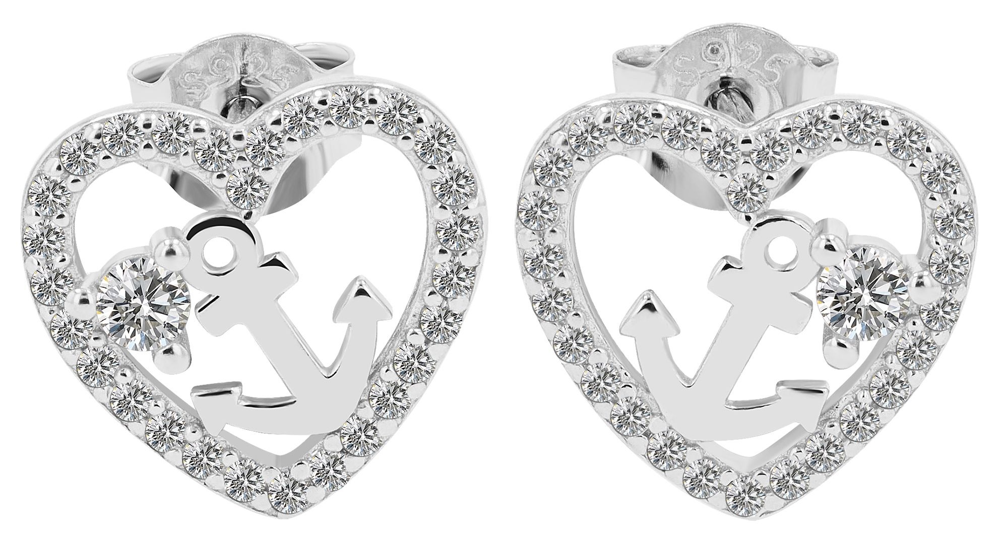 Adelia´s Paar Ohrhänger "Damen Ohrringe – Ohrstecker aus 925 Silber" Eine s günstig online kaufen