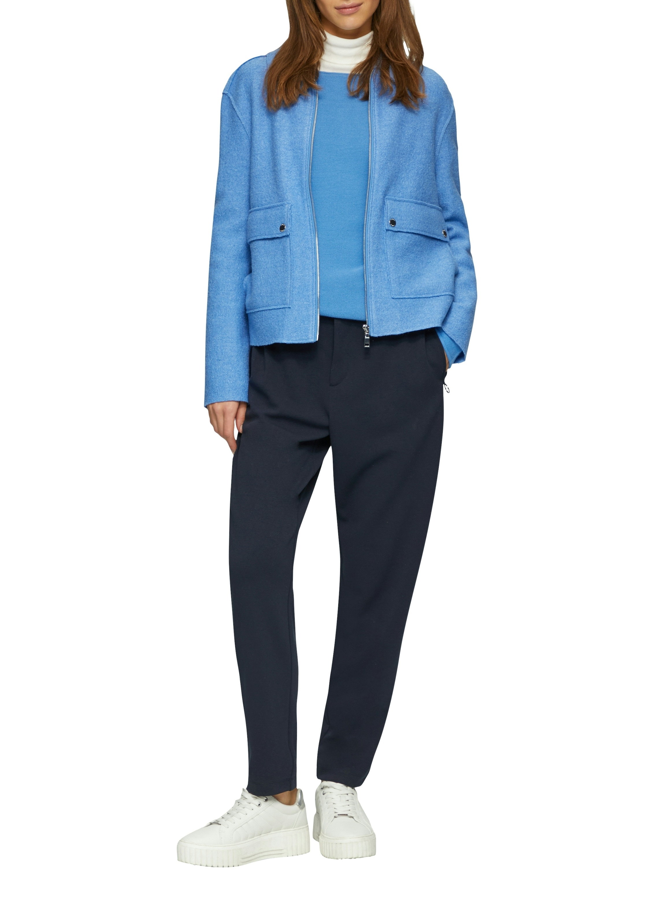 s.Oliver Strickpullover mit U-Boot Ausschnitt