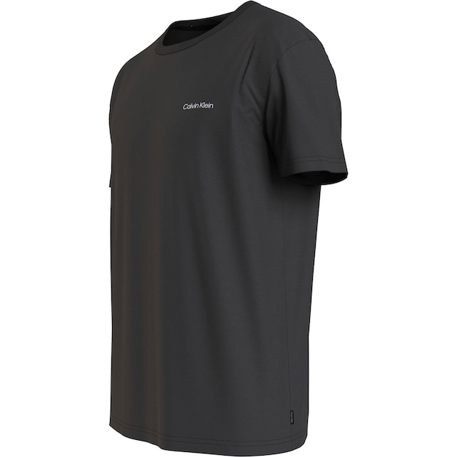 Black Friday Calvin Klein T-Shirt »Micro Logo«, aus dickem Winterjersey |  BAUR