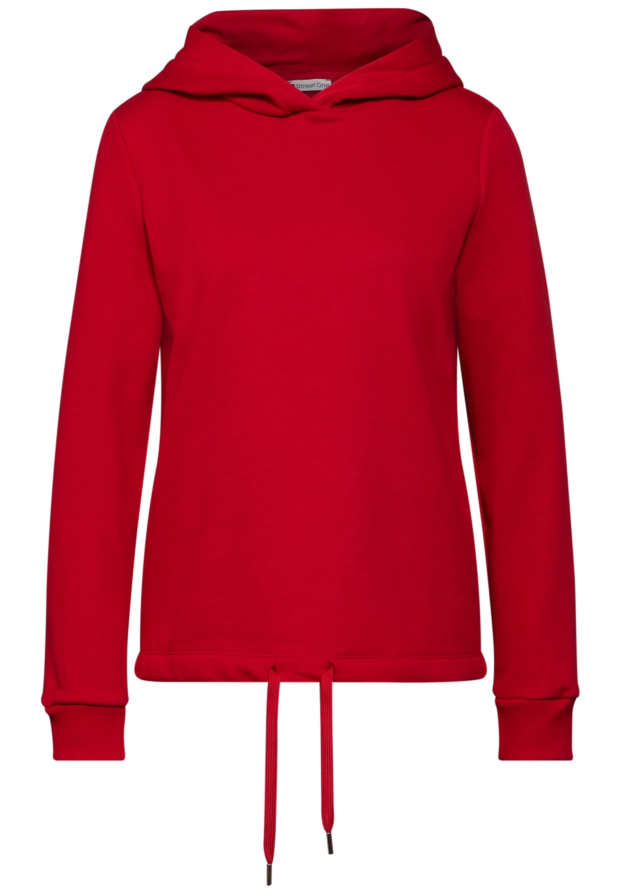 STREET ONE Hoodie, mit Tunnelzug am Saum