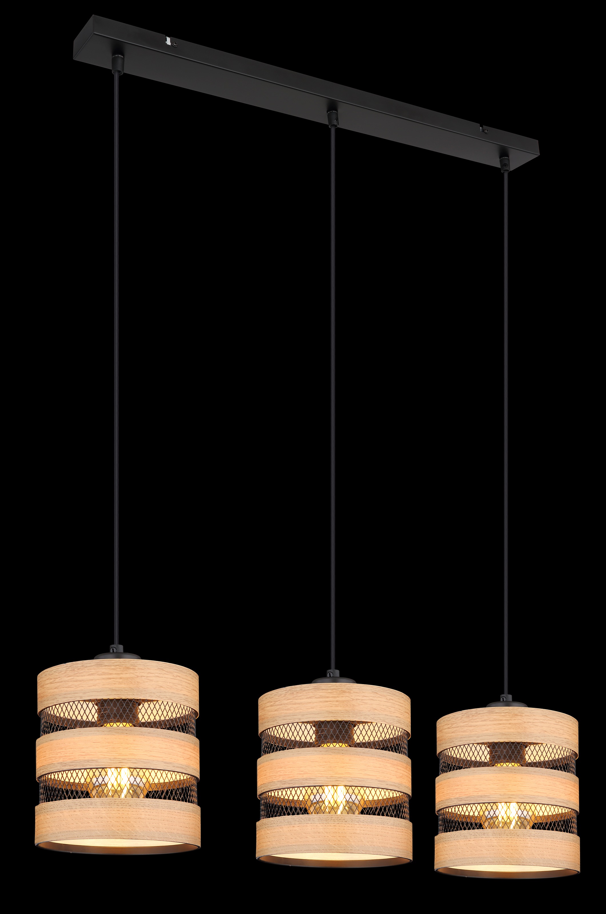 GLOBO LIGHTING Hängeleuchte »SOENI«, Leuchtmittel E27 | ohne Leuchtmittel, Hängelampe/Pendelleuchte/Esszimmer/Wohnzimmer/Esstisch