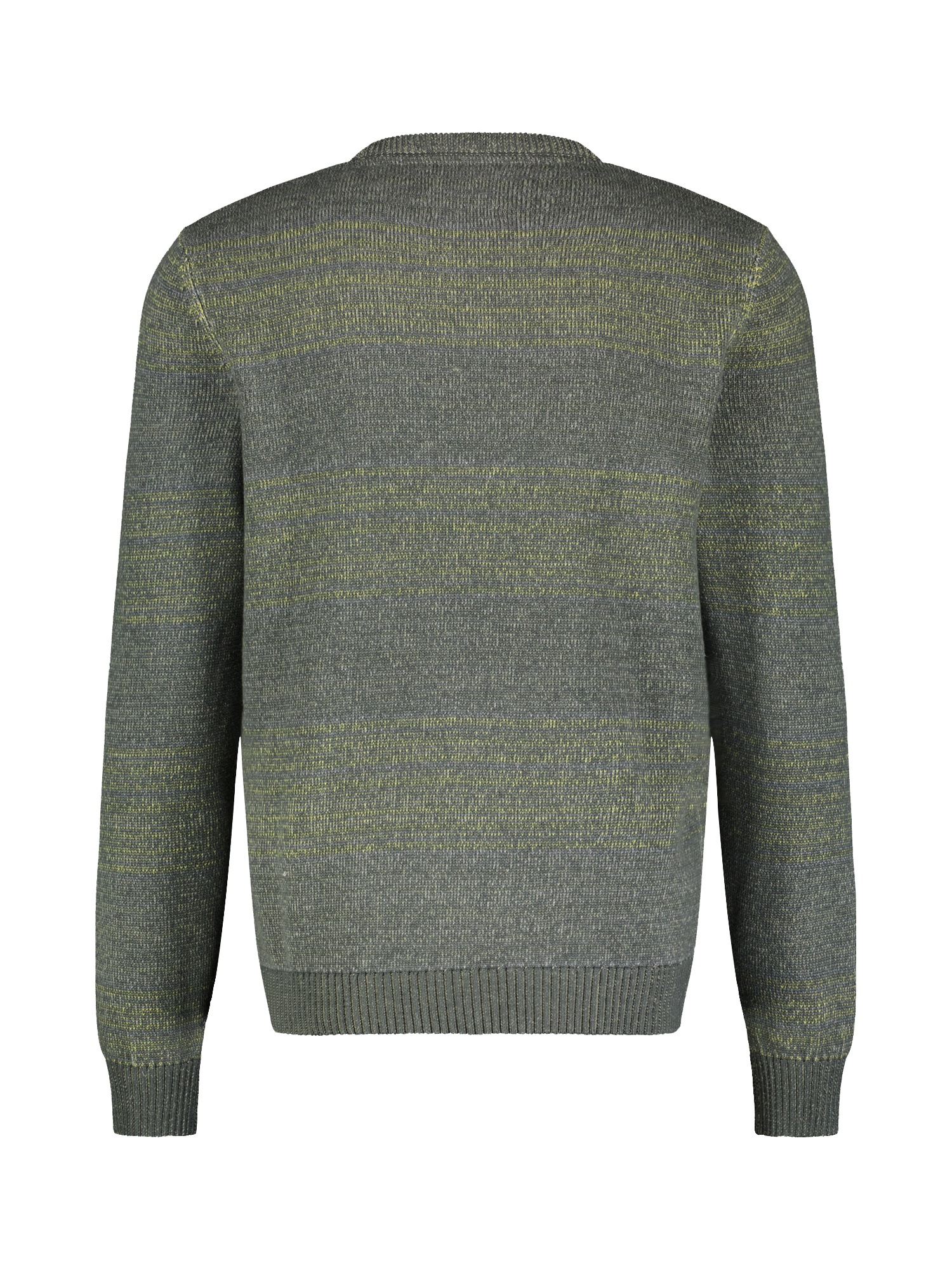 LERROS Strickpullover »LERROS Strickpullover in Melange-Streifenoptik«
