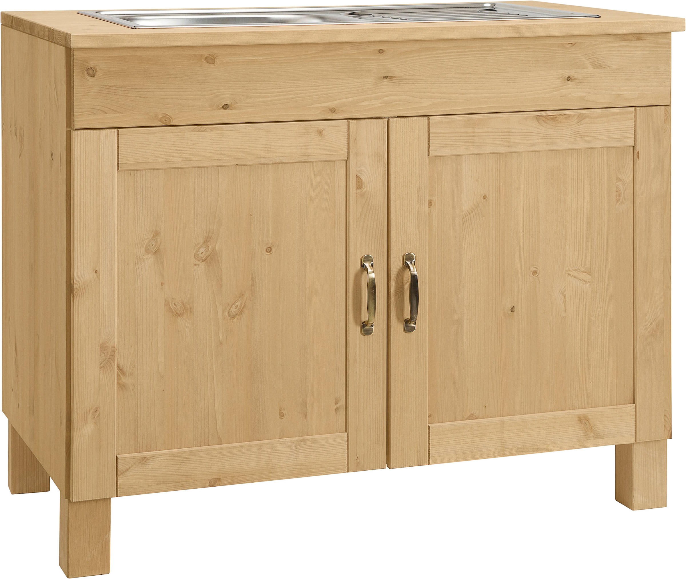 Home affaire Spülenschrank "Alby" Breite 100 cm, 1 Fach