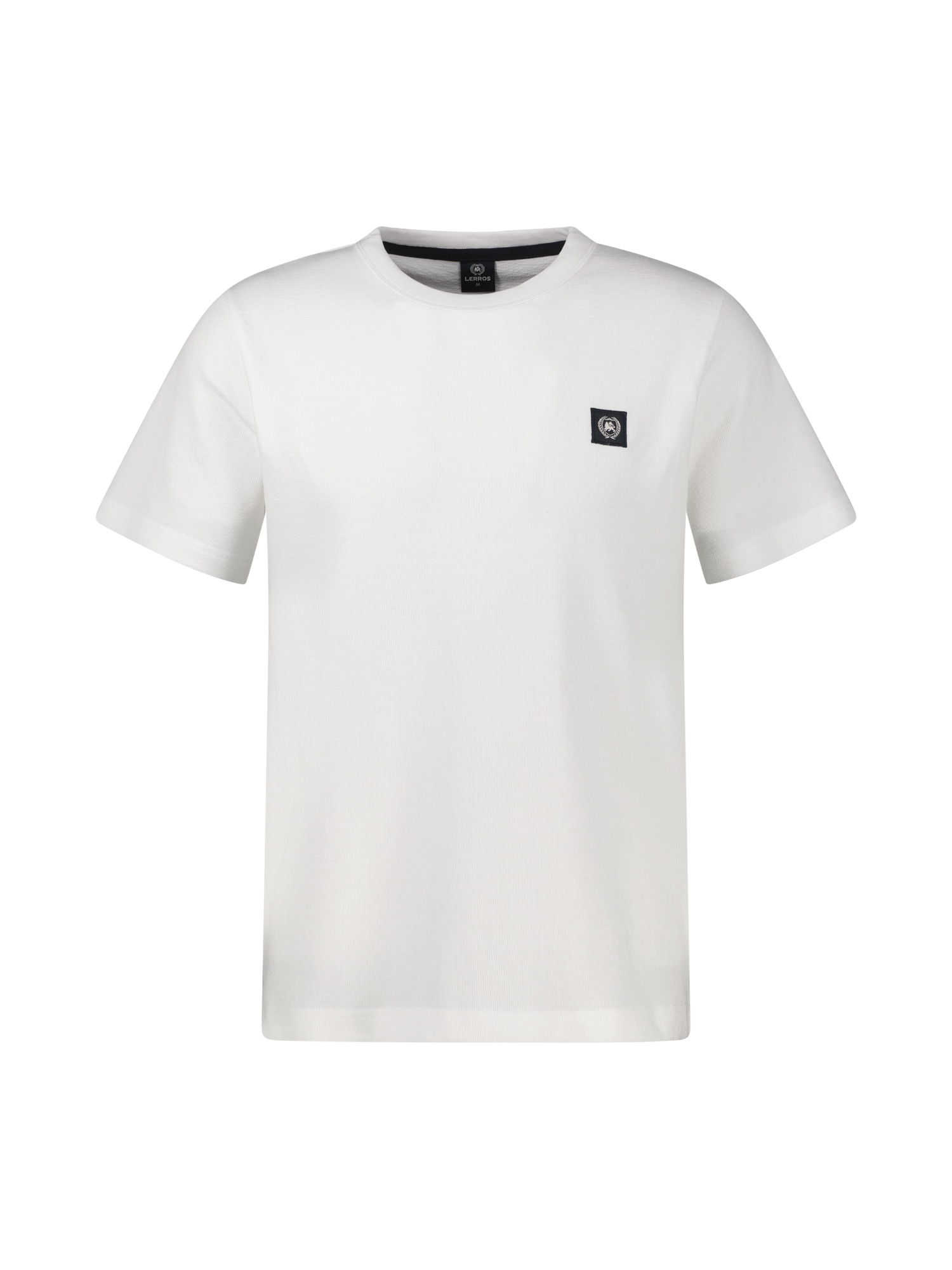 LERROS T-Shirt »T-Shirt aus Baumwoll-Jersey mit Rundhalsausschnitt«