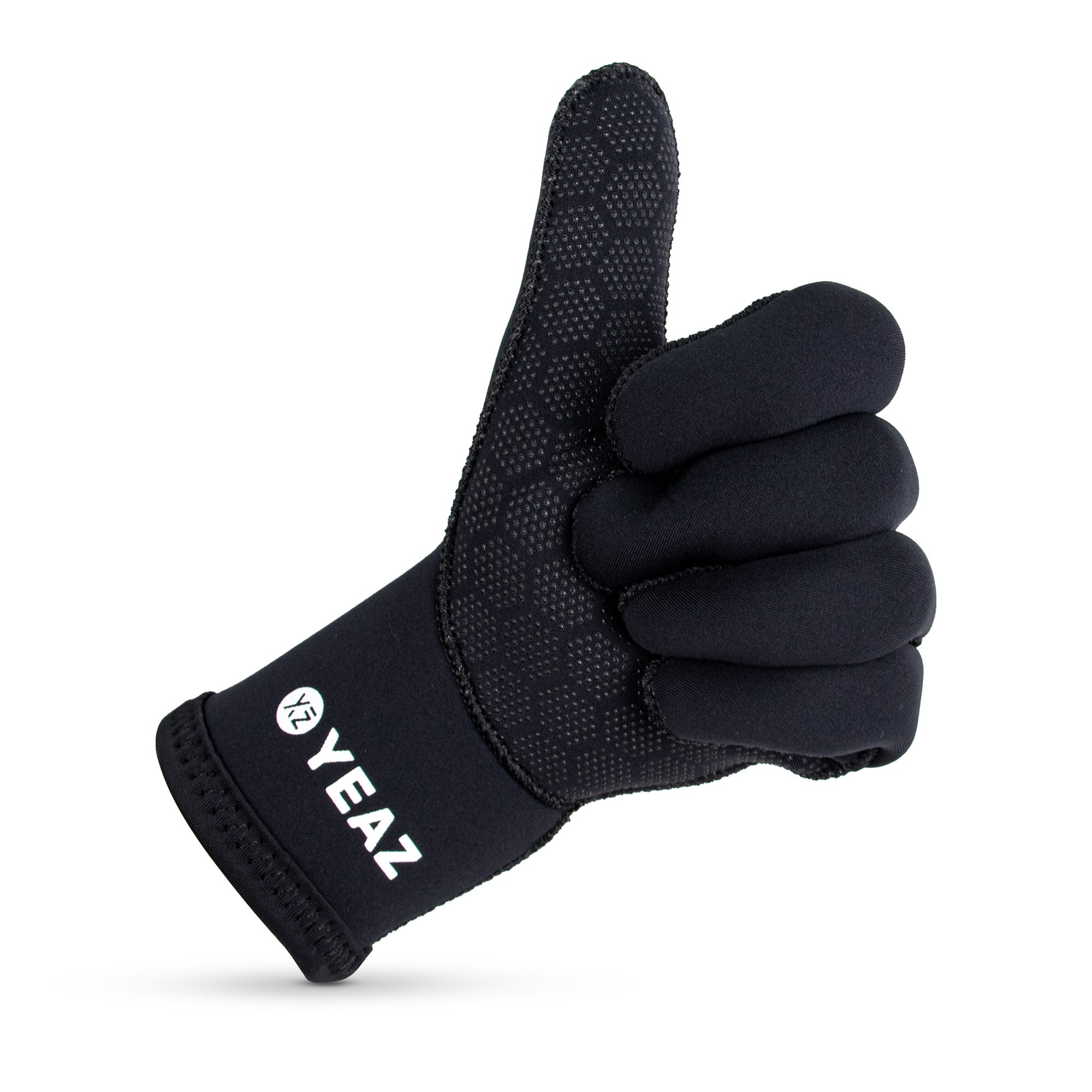 Neoprenhandschuhe YEAZ "Neoprenhandschuhe NEOGLOVES" Gr. 8, schwarz, Handschuhe, 8, Obermaterial: 90% Neopren neoprene. 10% Nylon NY.