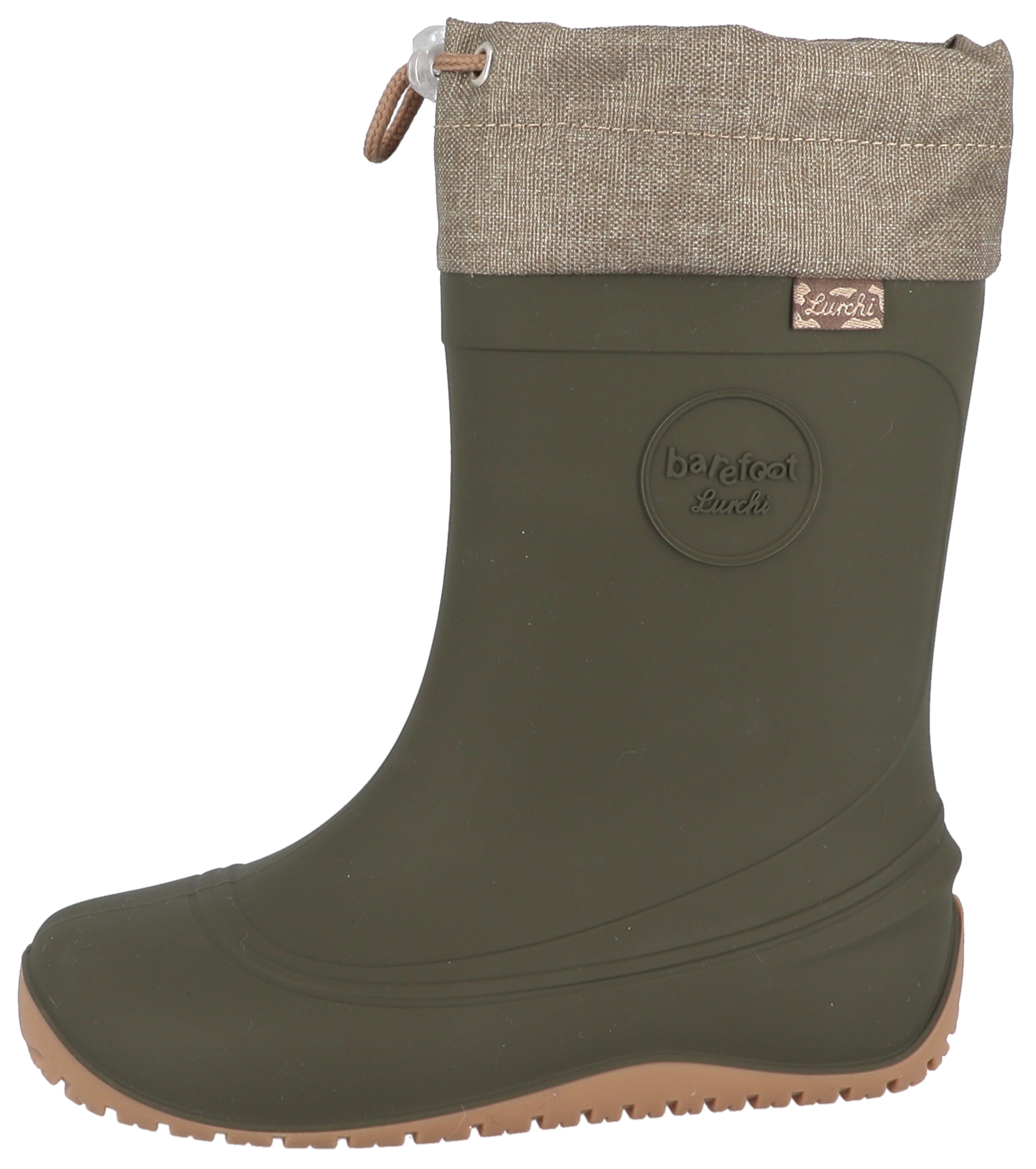 Lurchi Barfußschuh "Pico Barefoot" Regenstiefel mit Schnellverschluss, Größenschablone zum Download