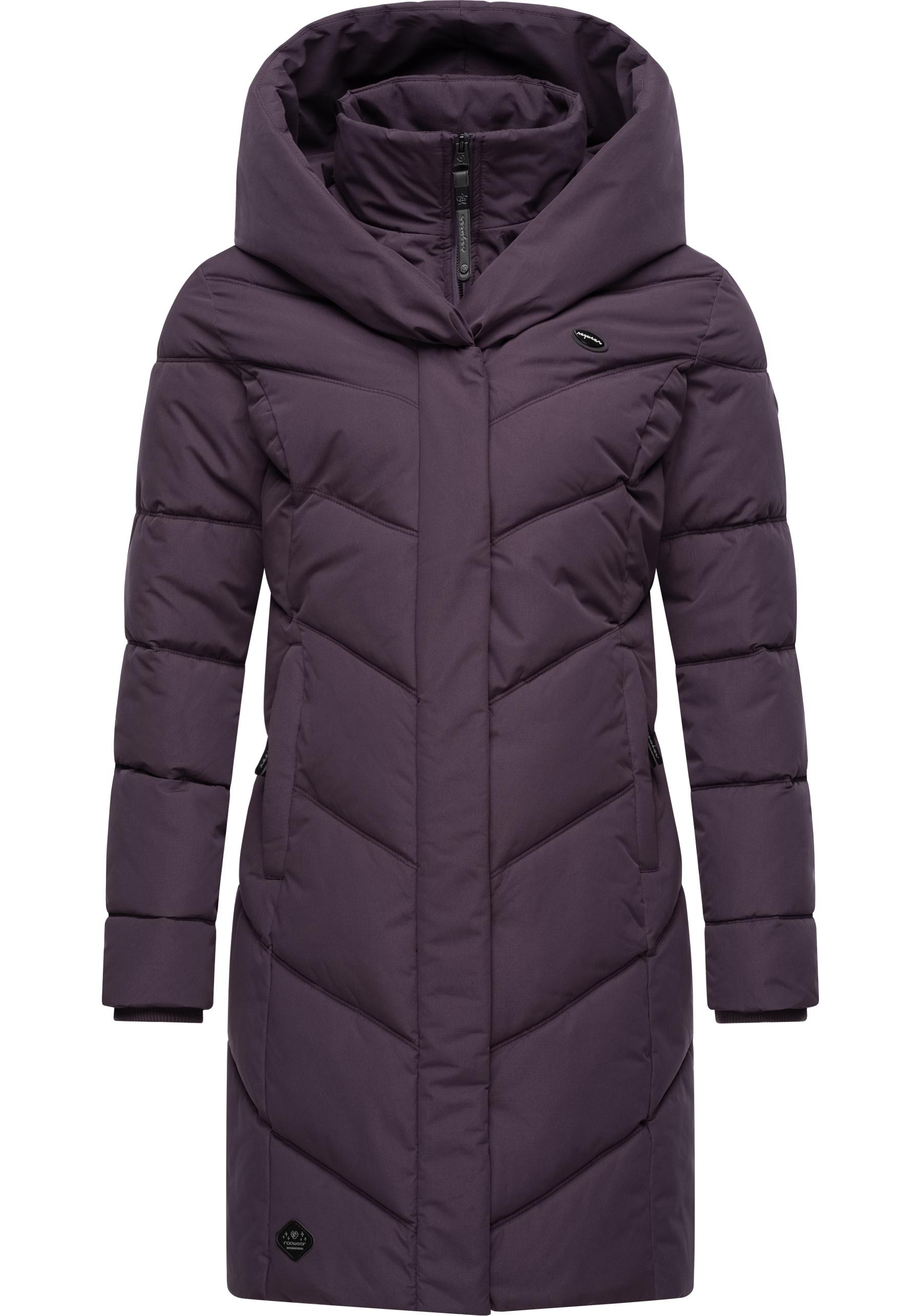 Ragwear Steppmantel »Natalka«, stylischer, gesteppter Winterparka mit gefütterter Kapuze