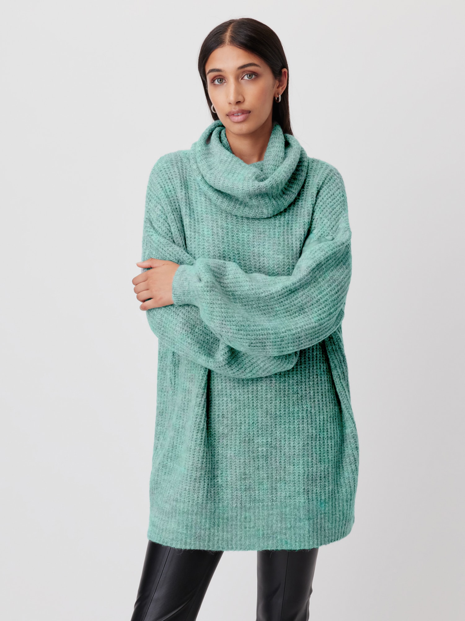 LeGer Strickpullover "Juna, LeGer by Lena Gercke", Loose fit mit Rundhalsau günstig online kaufen