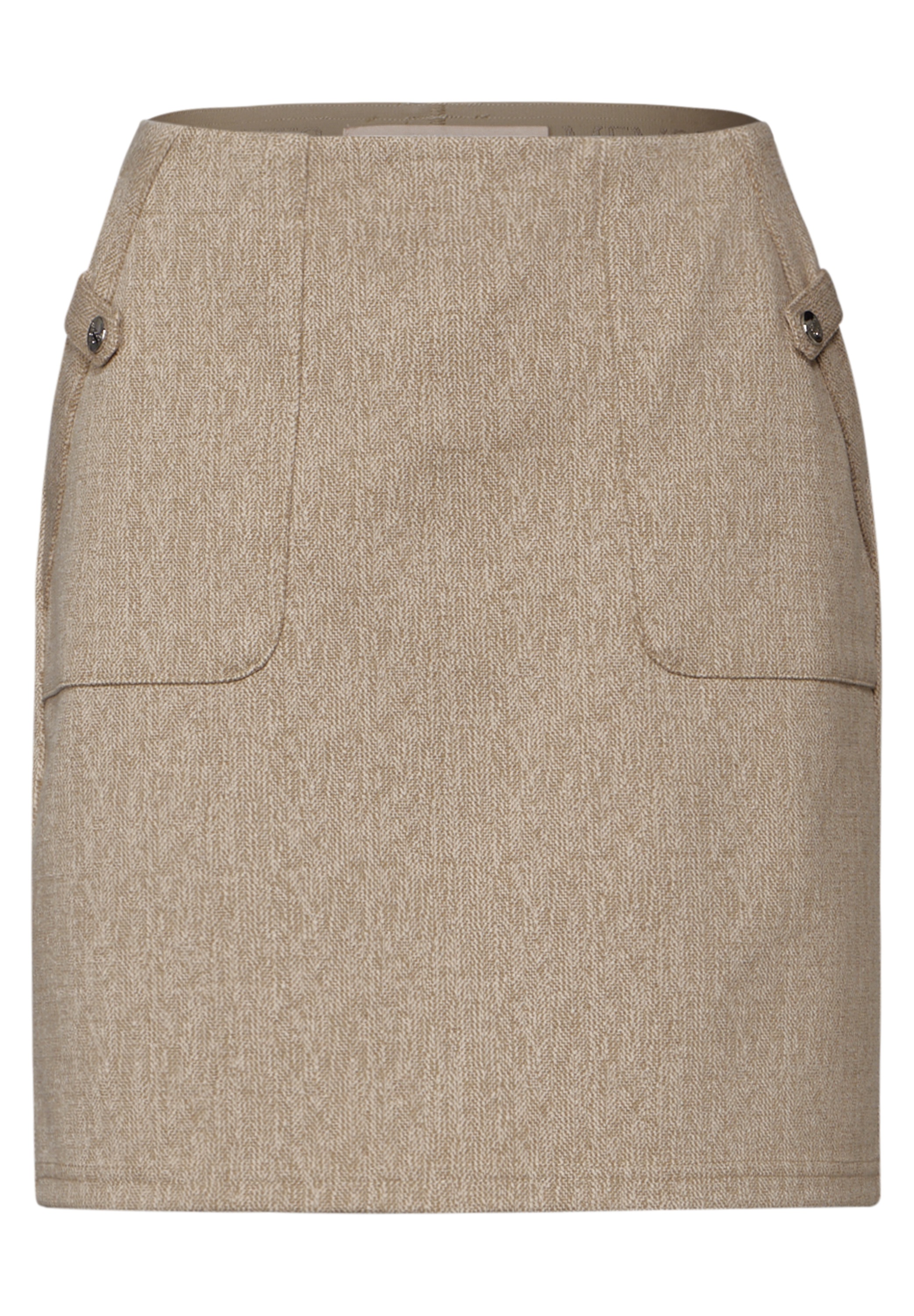 STREET ONE Minirock, softer Materialmix
