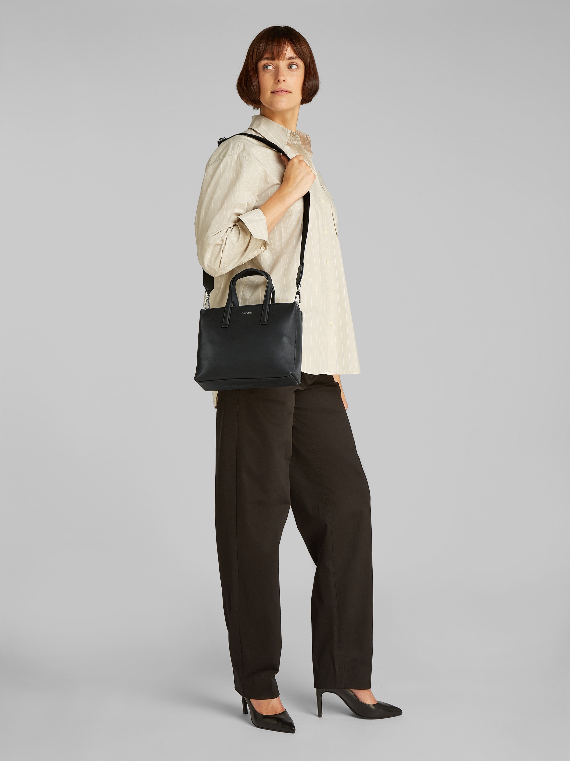 Calvin Klein Handtasche "CK MUST SMALL TOTE", Henkeltasche, Schultertasche, günstig online kaufen