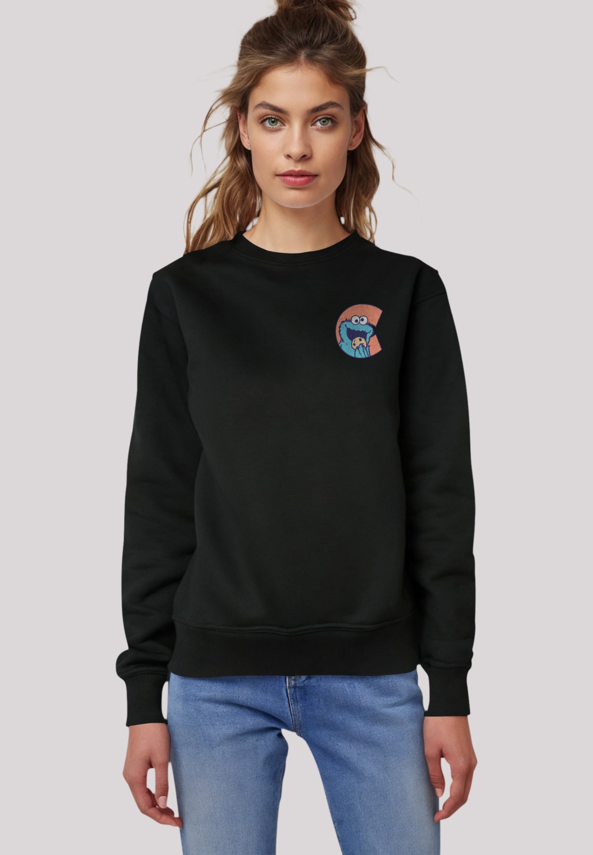 F4NT4STIC Sweatshirt "Sesamstraße Cookie Monster "C"", Premium Qualität günstig online kaufen