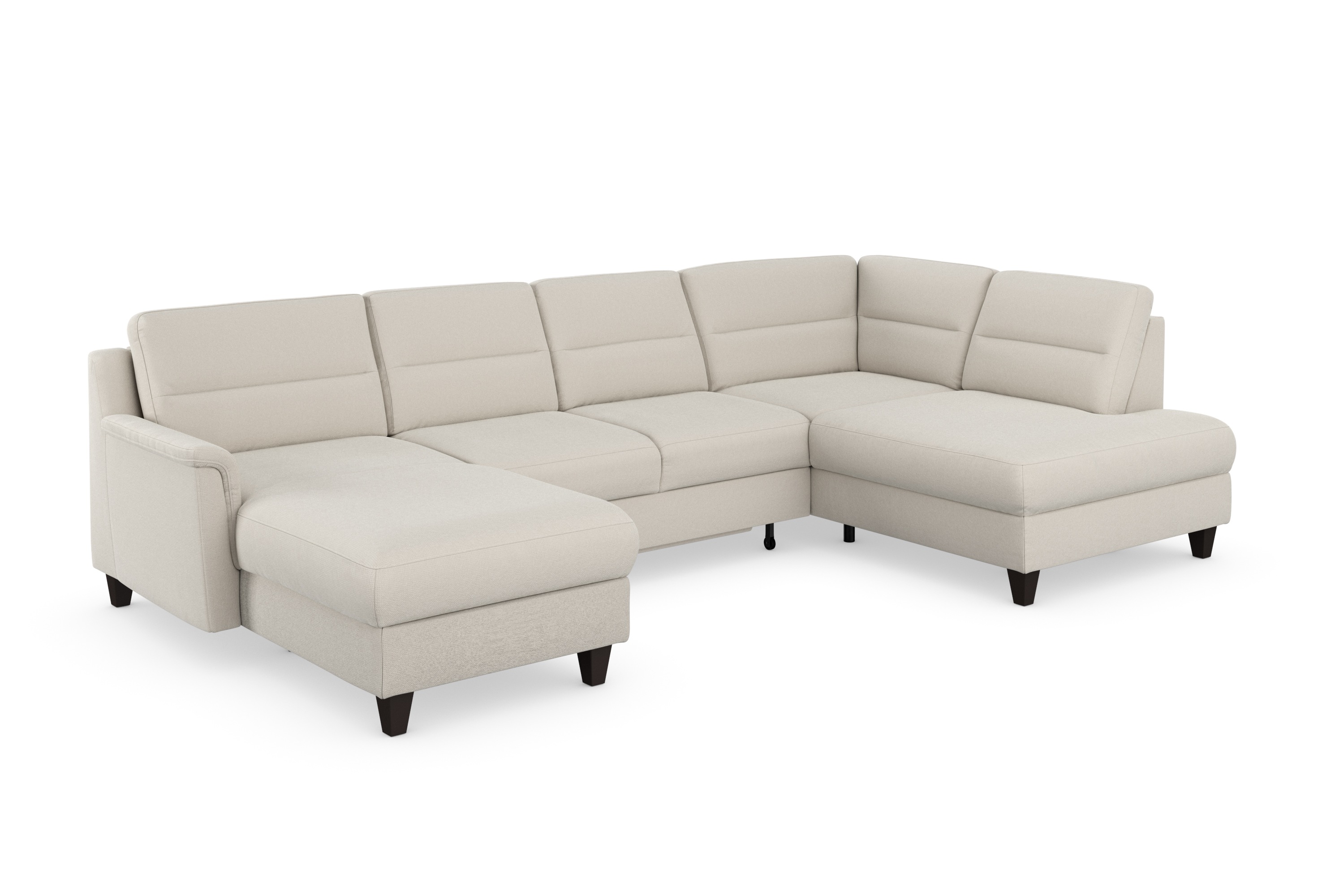 Thumbnail - sit&more Wohnlandschaft "Farö U-Form" inklusive Federkern, wahlweise mit Bettfunktion und Bettkasten