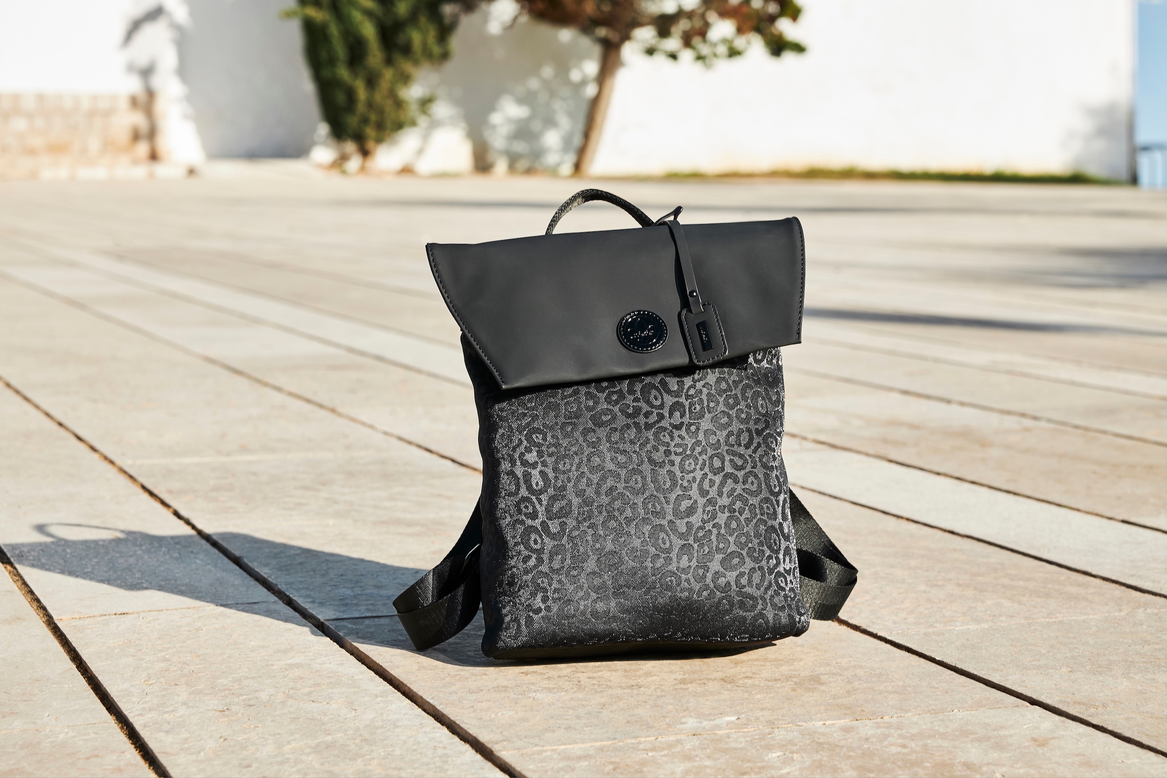 Rieker Cityrucksack, Freizeitrucksack mit gepolstertem Rücken