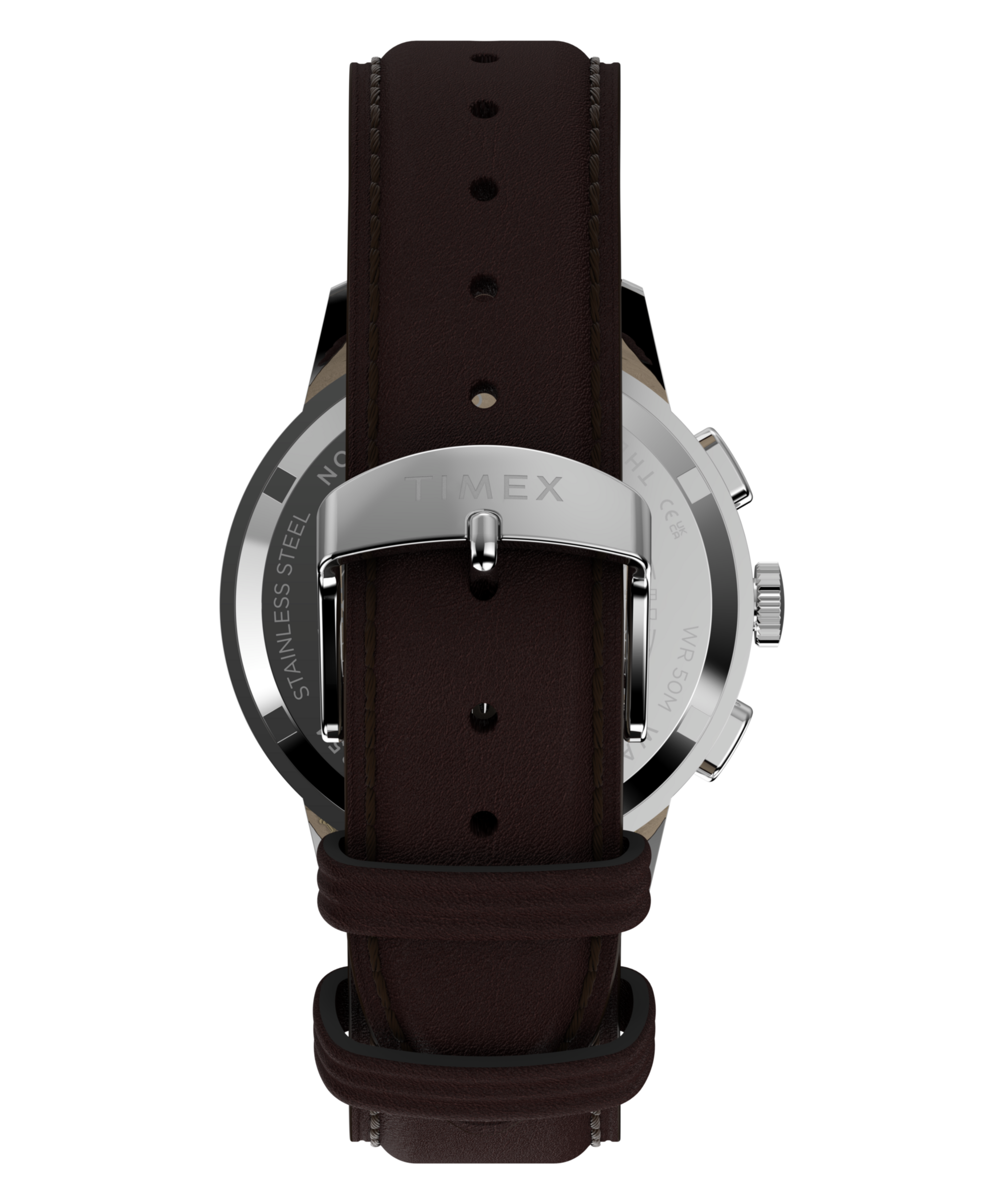 Timex Multifunktionsuhr »Marlin Neo Classsic« Quarzuhr, Armbanduhr, Herrenuhr, Lederarmband, analog, Beleuchtung