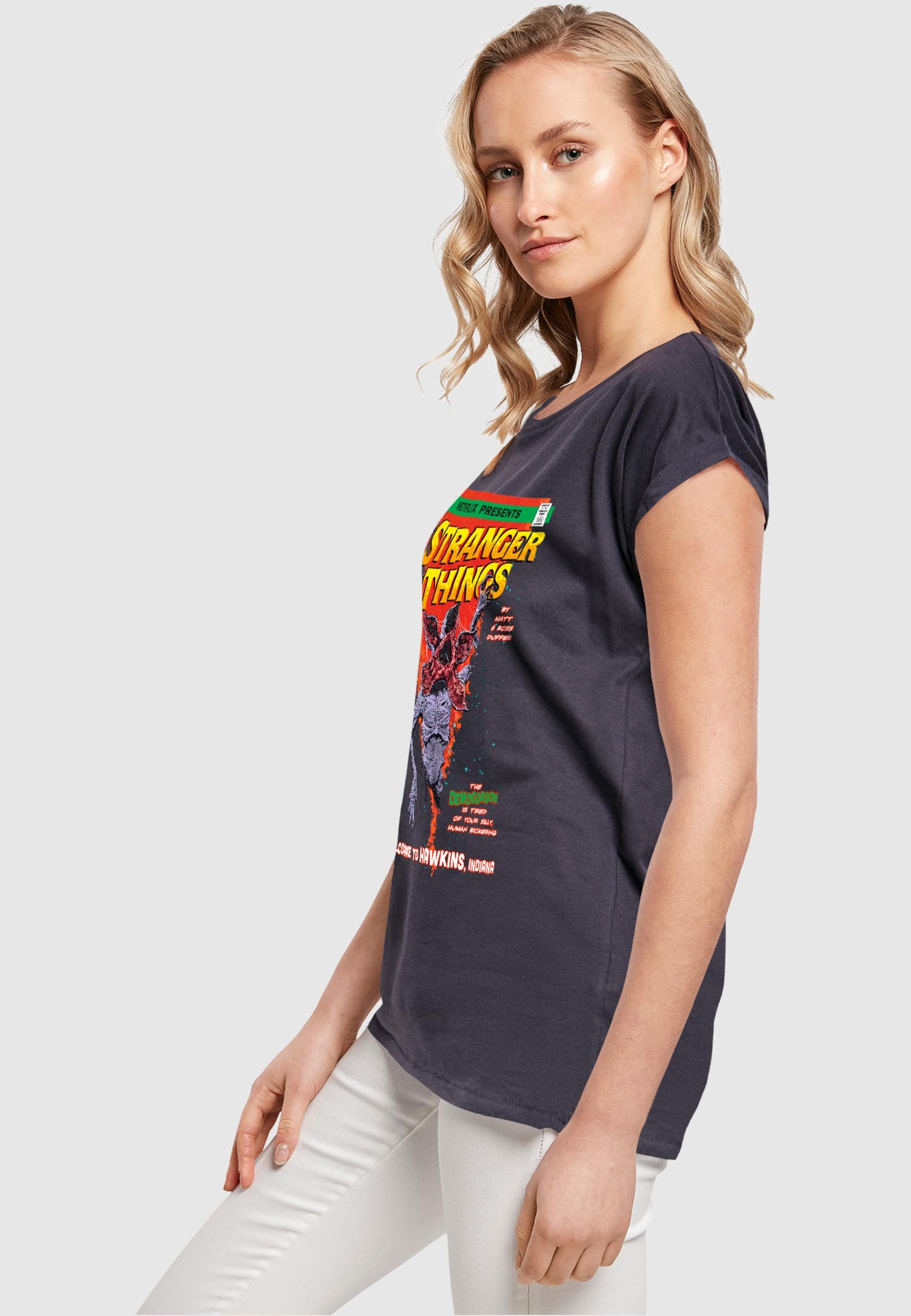 ABSOLUTE CULT T-Shirt »ABSOLUTE CULT Damen Ladies Stranger Things - Comic Cover T-Shirt«, (1 tlg.)