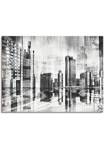 Artland Paveikslas »Frankfurt Skyline Collage ...