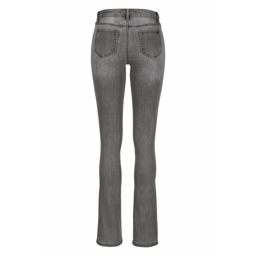 Arizona Bootcut-Jeans »Ultra-Stretch«, Mid-Waist