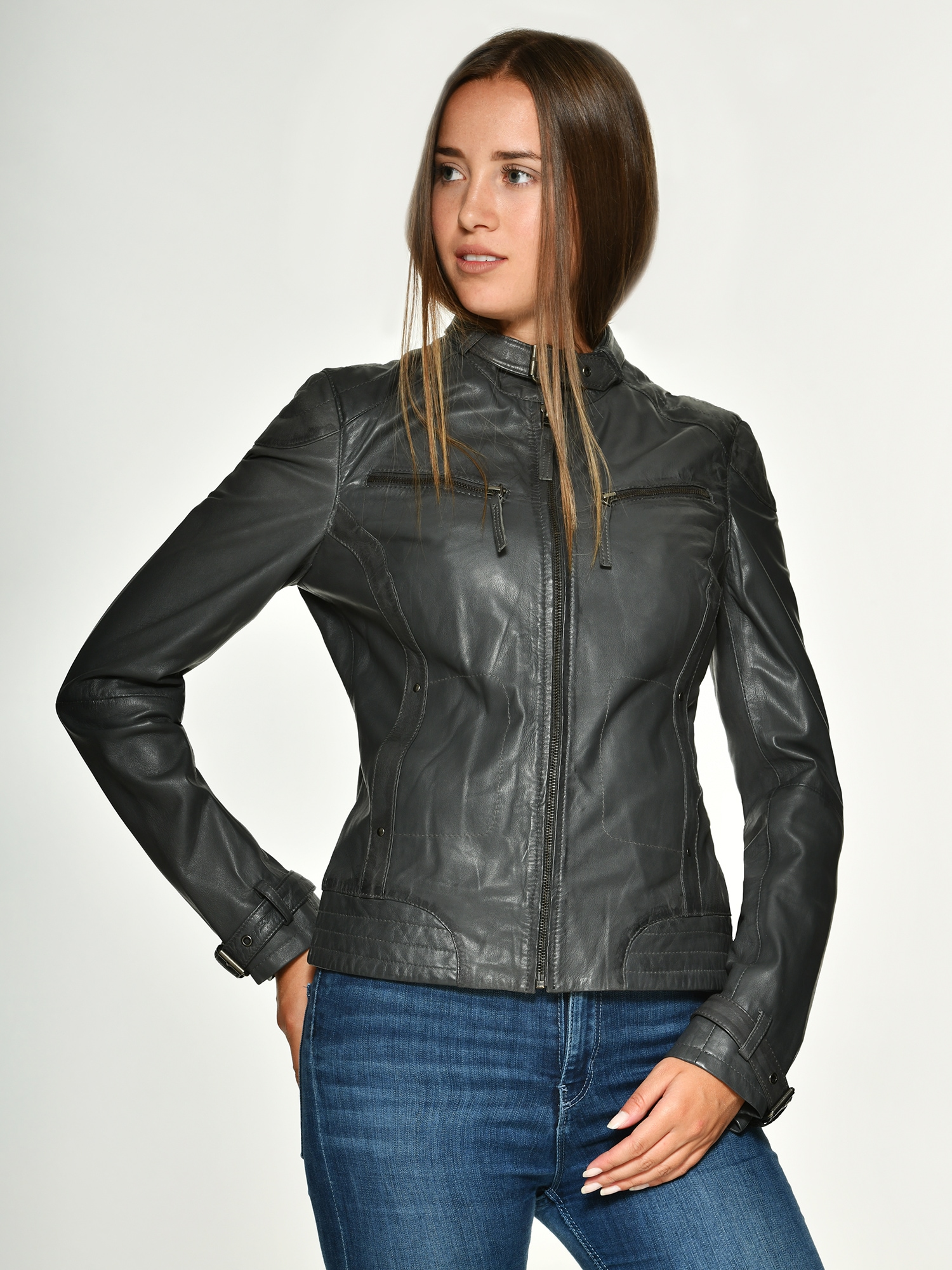 MUSTANG Lederjacke »14Ryana« für bestellen | BAUR