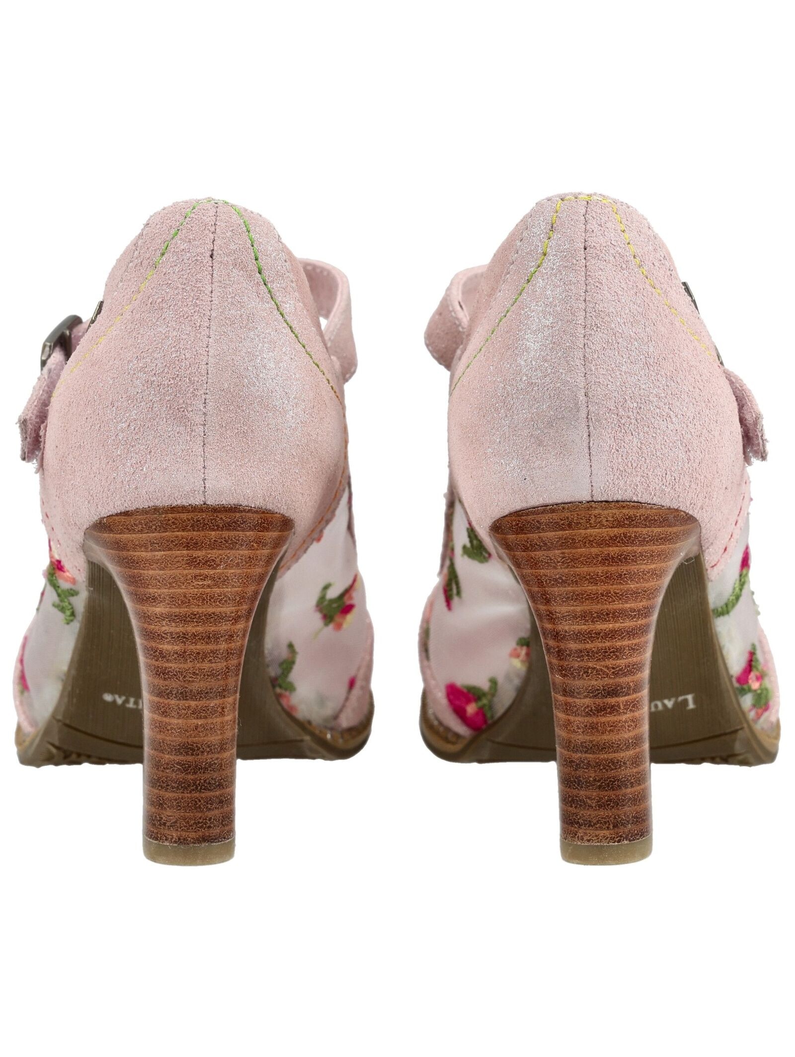 LAURA VITA High-Heel-Pumps »LAURA VITA Pumps Leder/Textil«