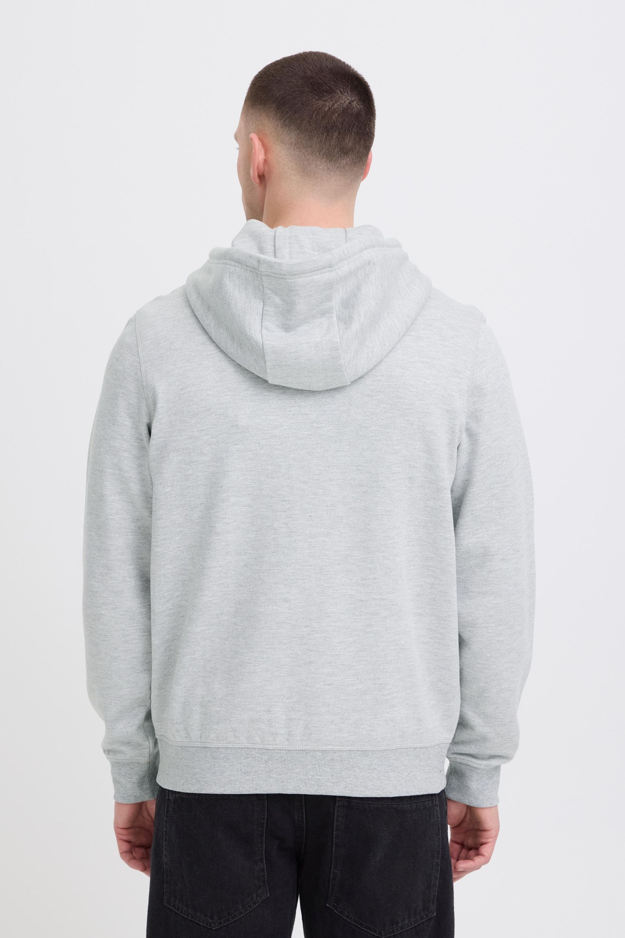 Blend Kapuzensweatjacke »BHBest« Sweatjacke mit Chest-Print