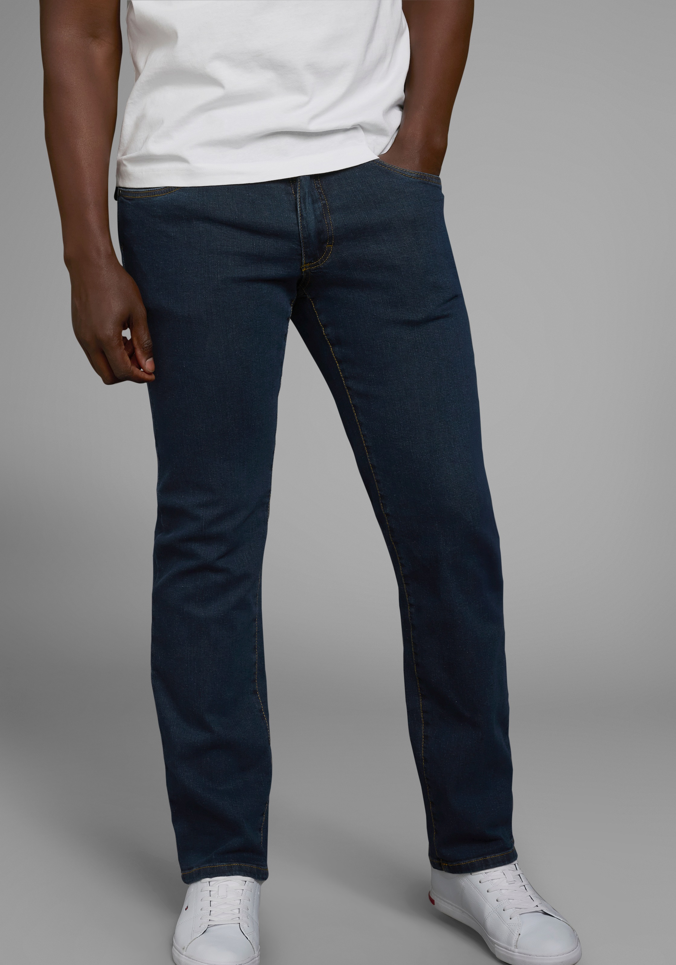 Arizona Stretch-Jeans "John" Packung, 2 Stk. gerade Beinform, niedrige Leib günstig online kaufen