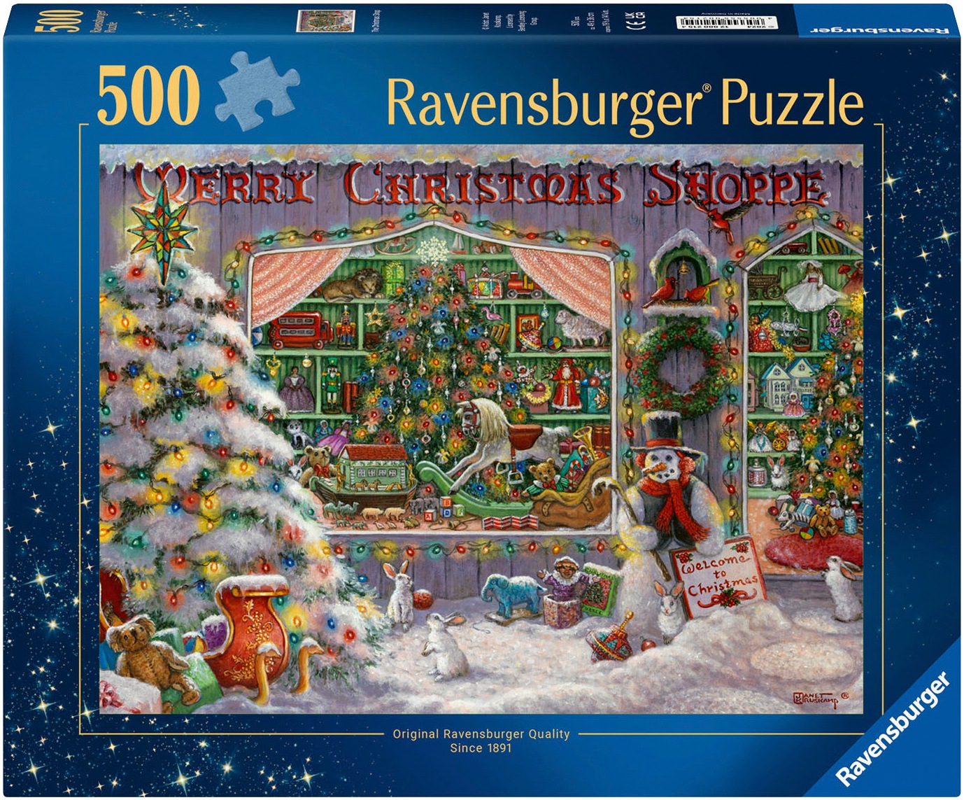 Puzzle »Es weihnachtet sehr«, Made in Germany; FSC® - schützt Wald - weltweit