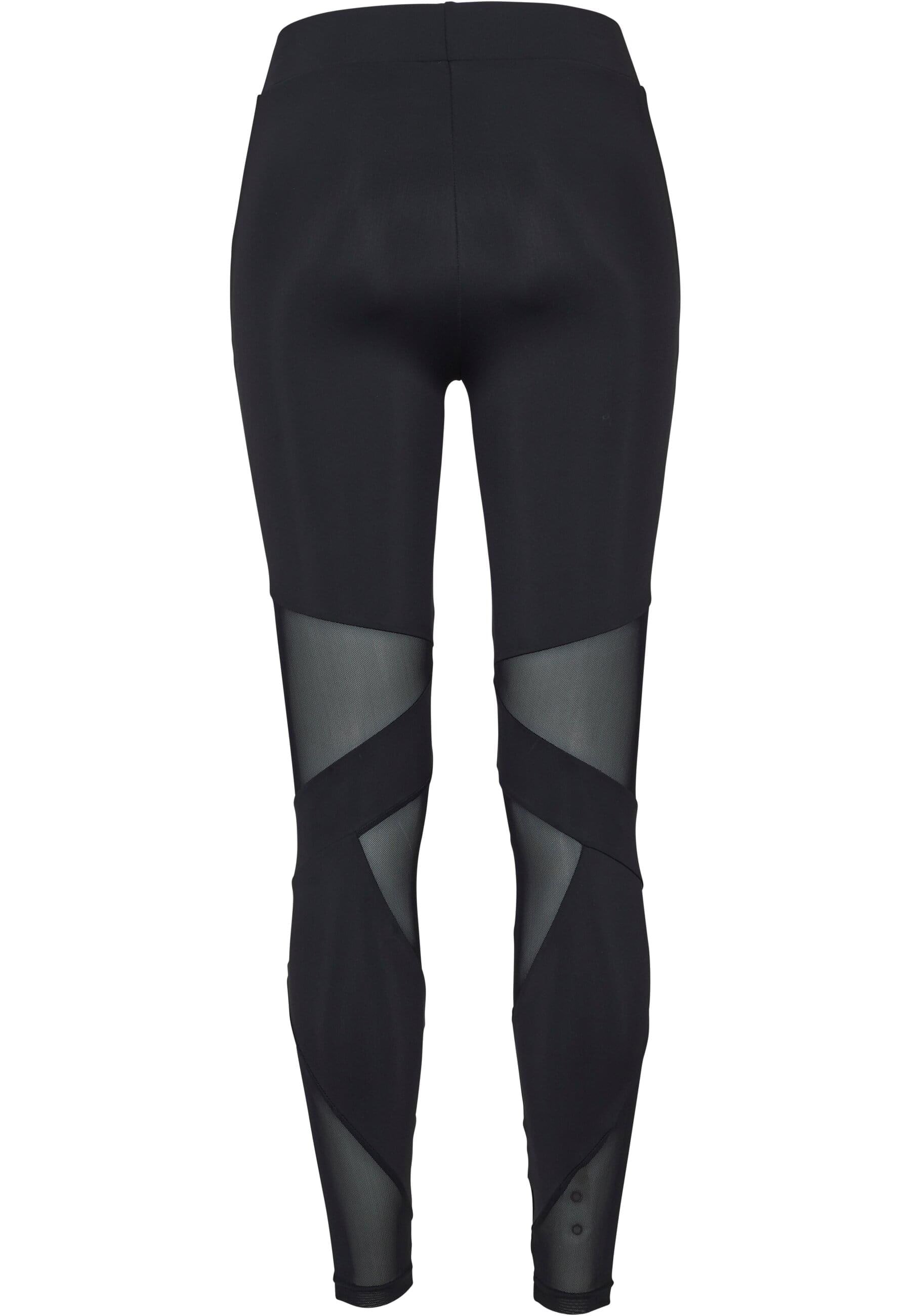 URBAN CLASSICS Leggings »Urban Classics Damen Ladies Triangle Tech Mesh Leggings«, (1 tlg.)