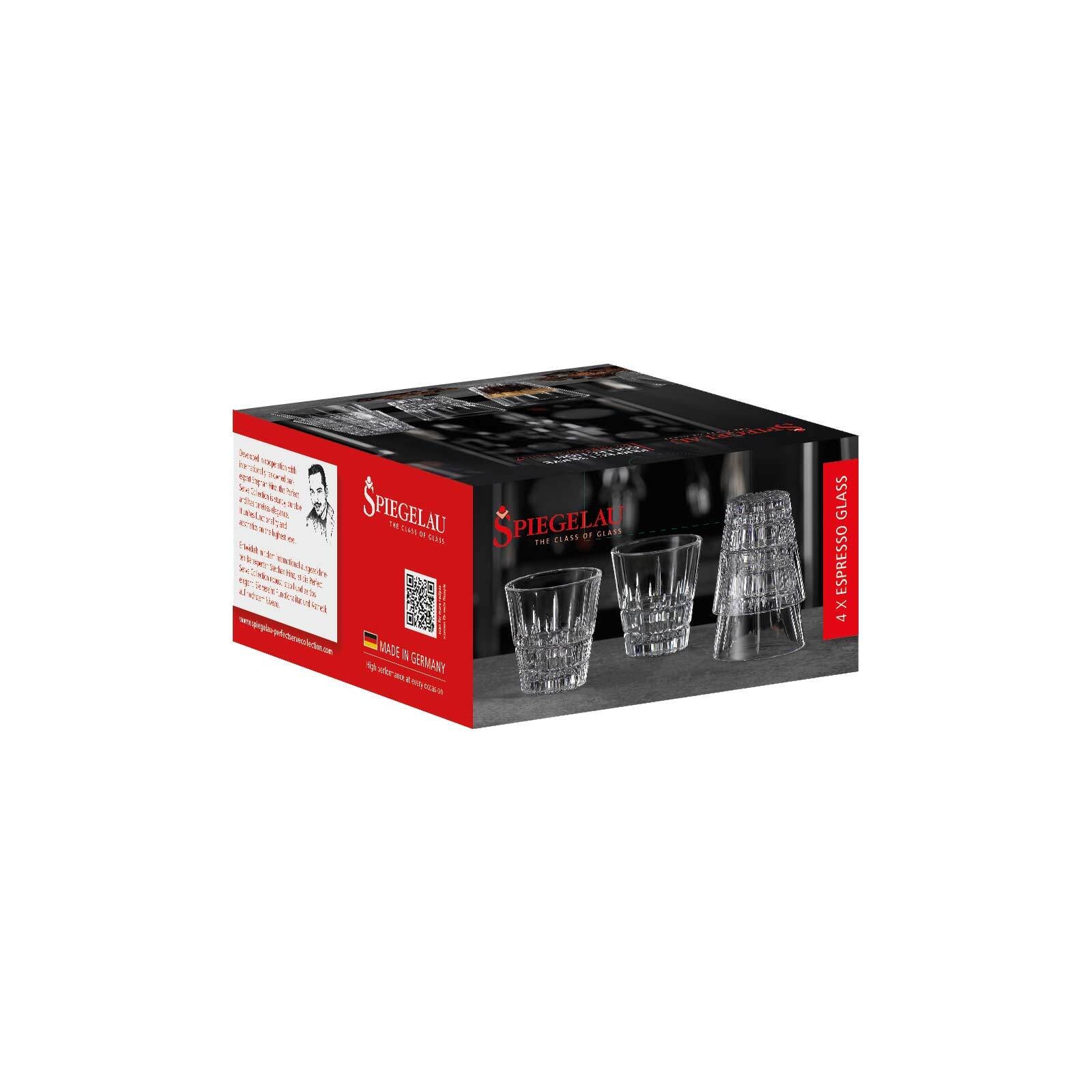 SPIEGELAU Espressoglas »Espressogläser Perfect Serve 80 ml 4er Set transparent«