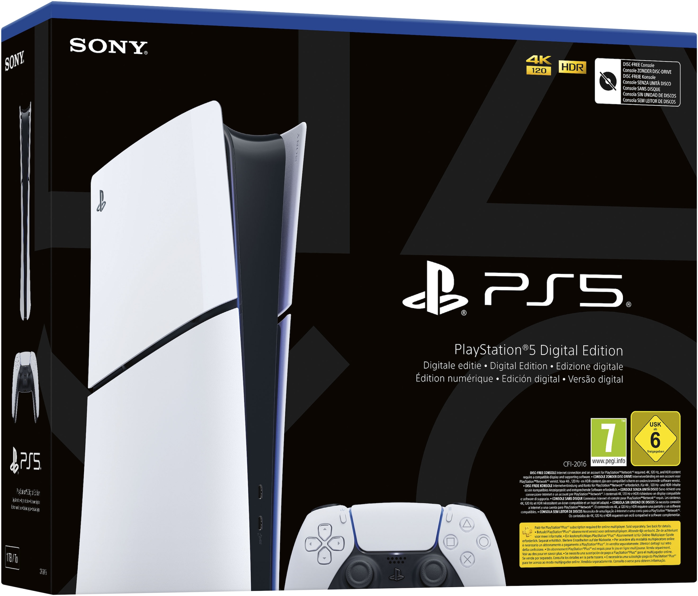 PlayStation 5 Spielekonsole »Digital Edition (Slim)«