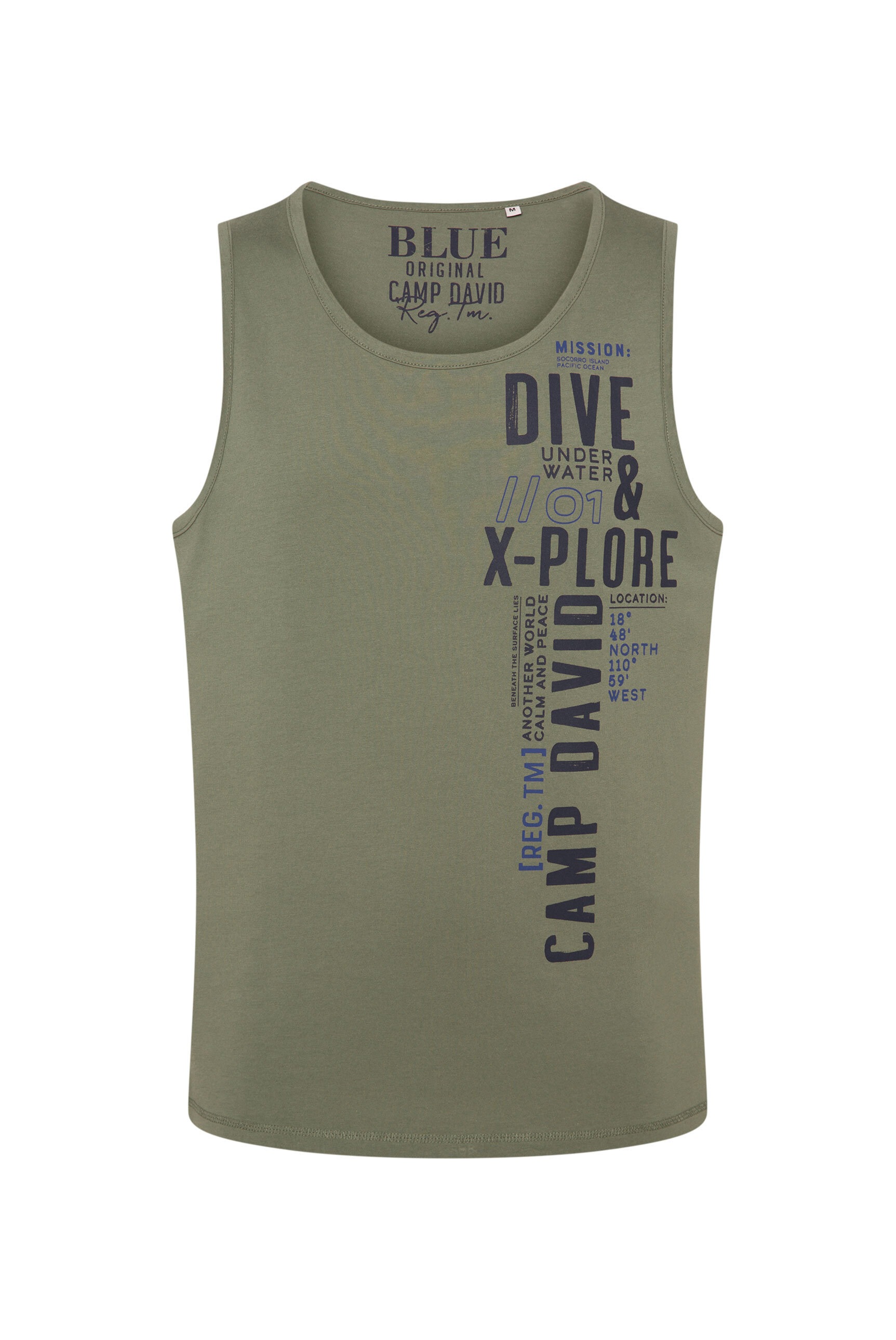CAMP DAVID Tanktop, aus Baumwolle günstig online kaufen