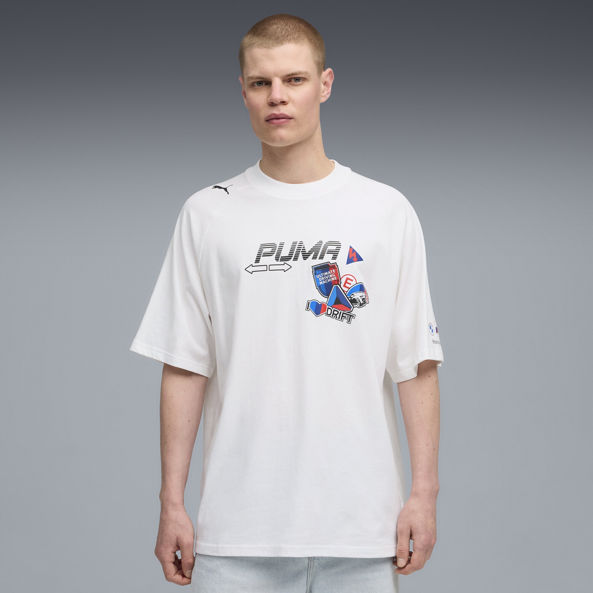 PUMA T-Shirt »BMW M Motorsport Sticker T-Shirt Herren«