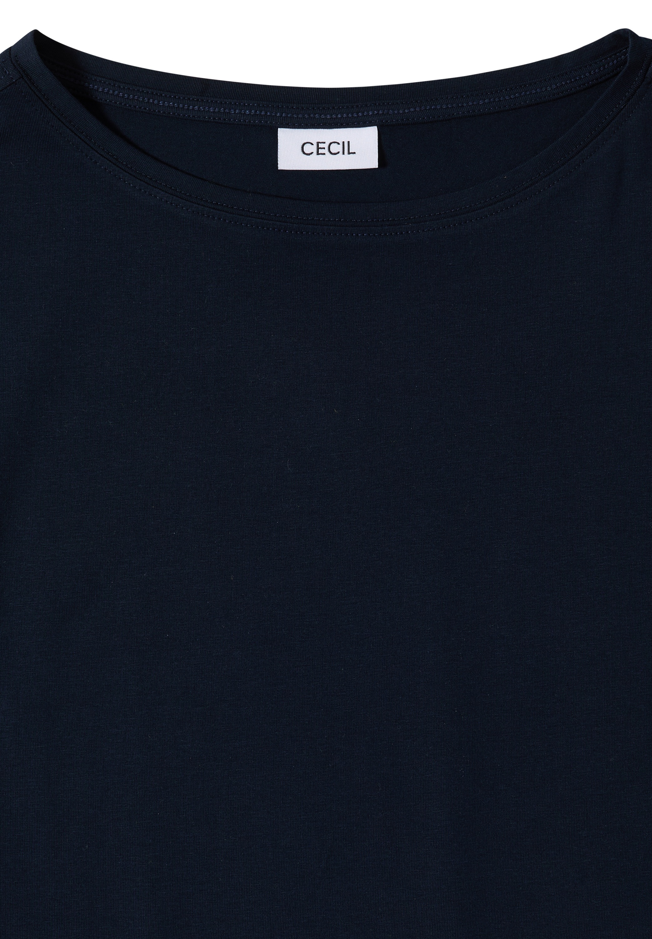 Cecil T-Shirt mit U-Boot-Ausschnitt