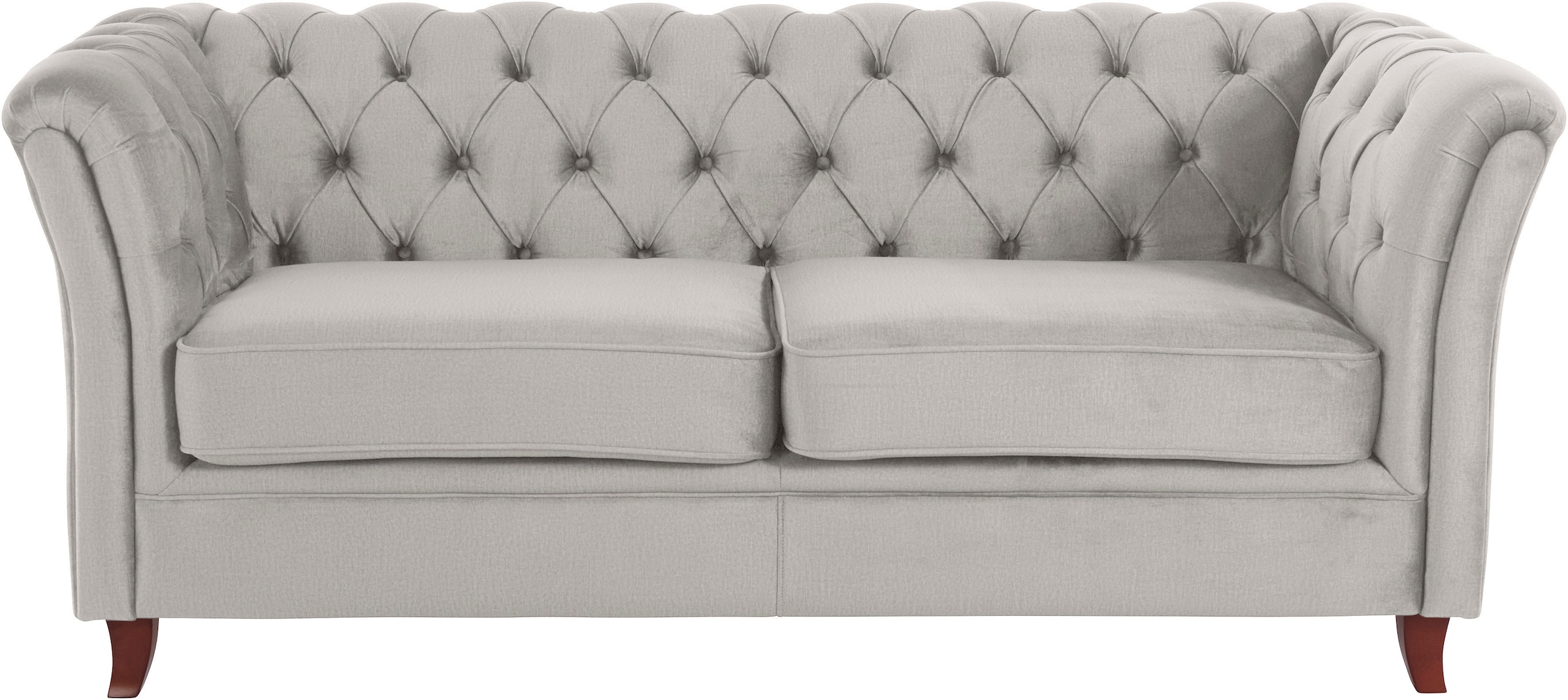 Home affaire Chesterfield-Sofa "Reims", mit echter Chesterfield-Knopfheftung, hochwertige Verarbeitung