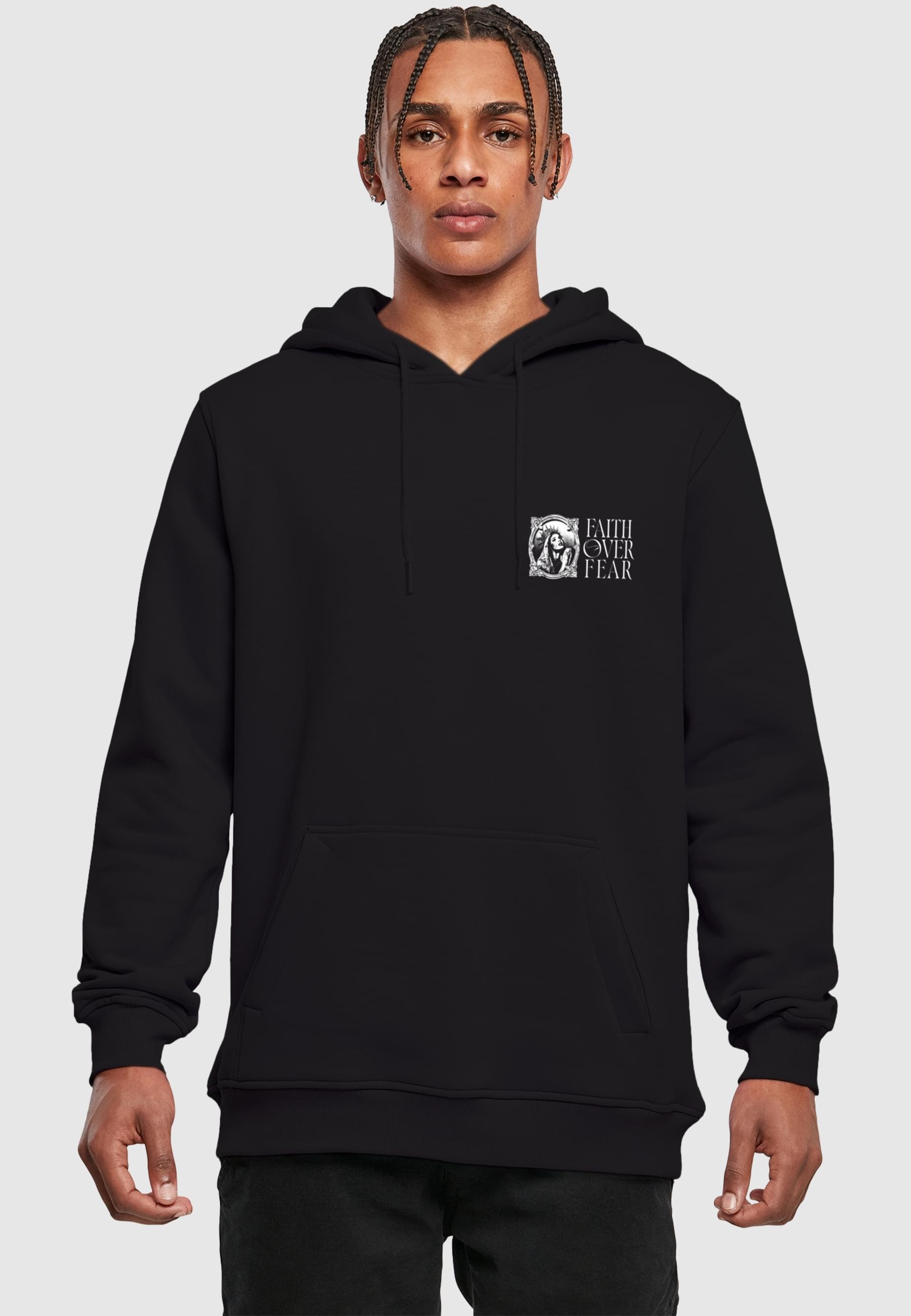 MisterTee Kapuzensweatshirt »MisterTee Faith Over Fear Hoody«, (1 tlg.)