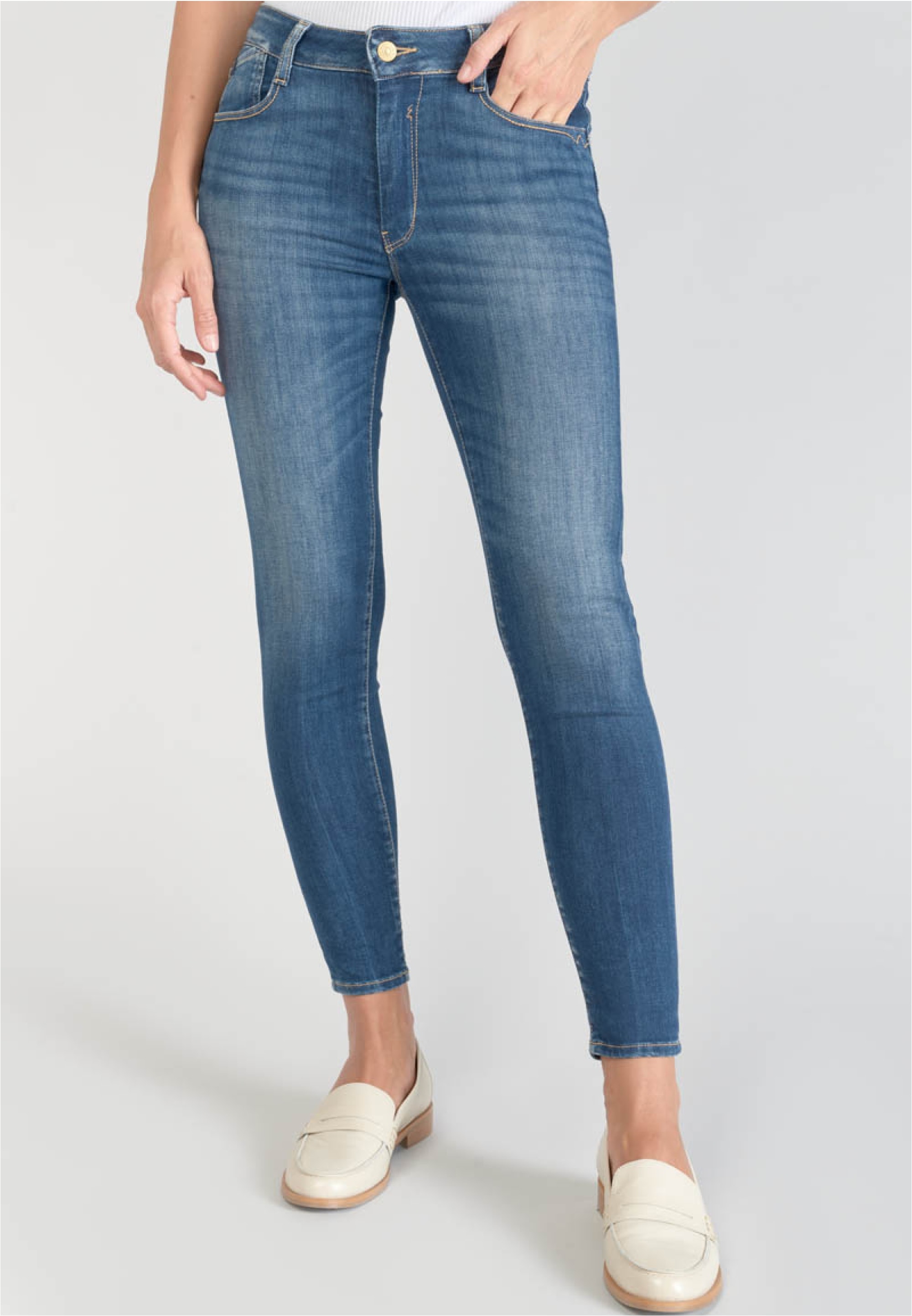 Le Temps Des Cerises Slim-fit-Jeans »JEAN FEMME PULP HIGH C KIRR«, mit Slim Fit-Schnitt