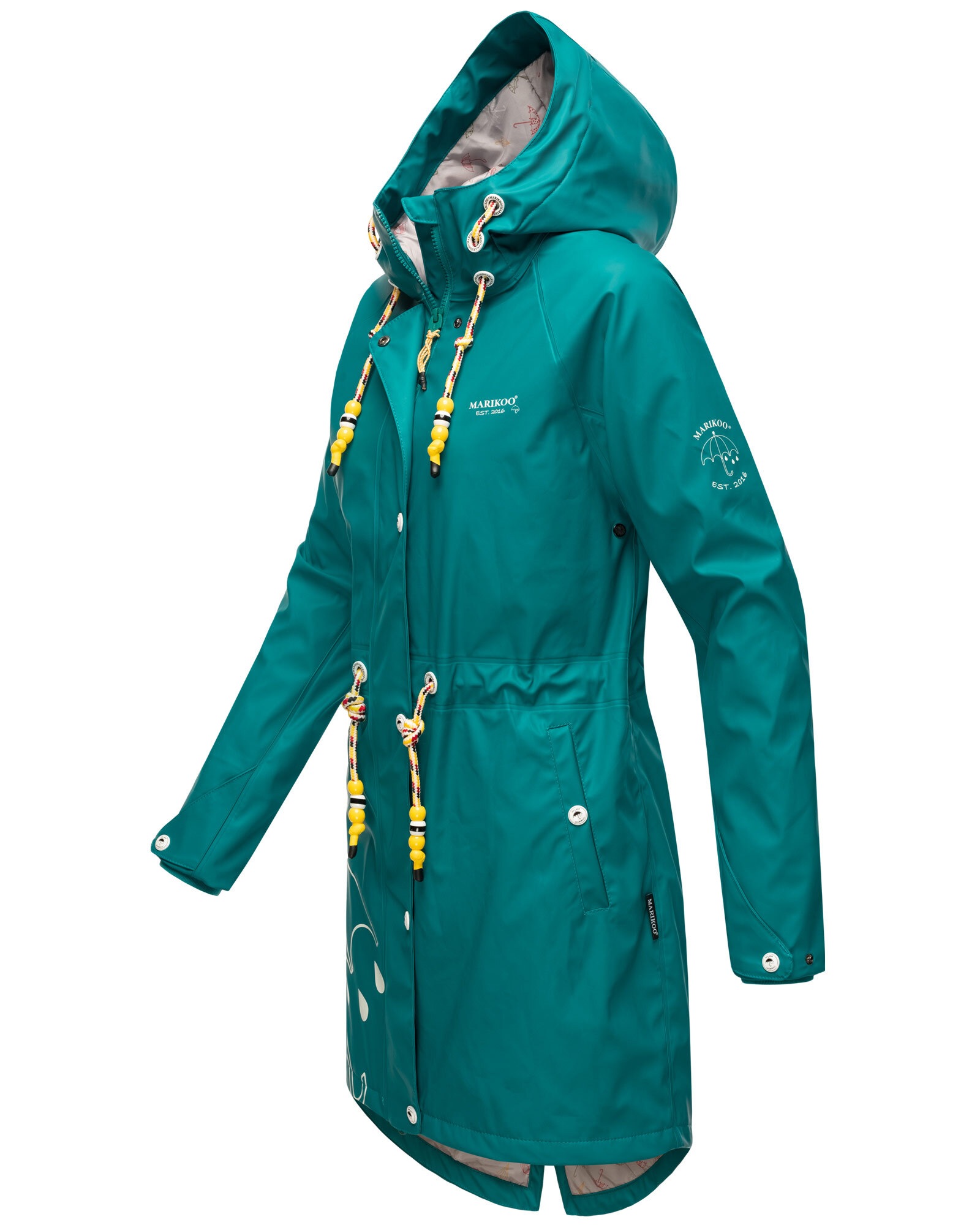 Thumbnail - Marikoo Outdoorjacke "Dancing Umbrella", mit einer großen Kapuze