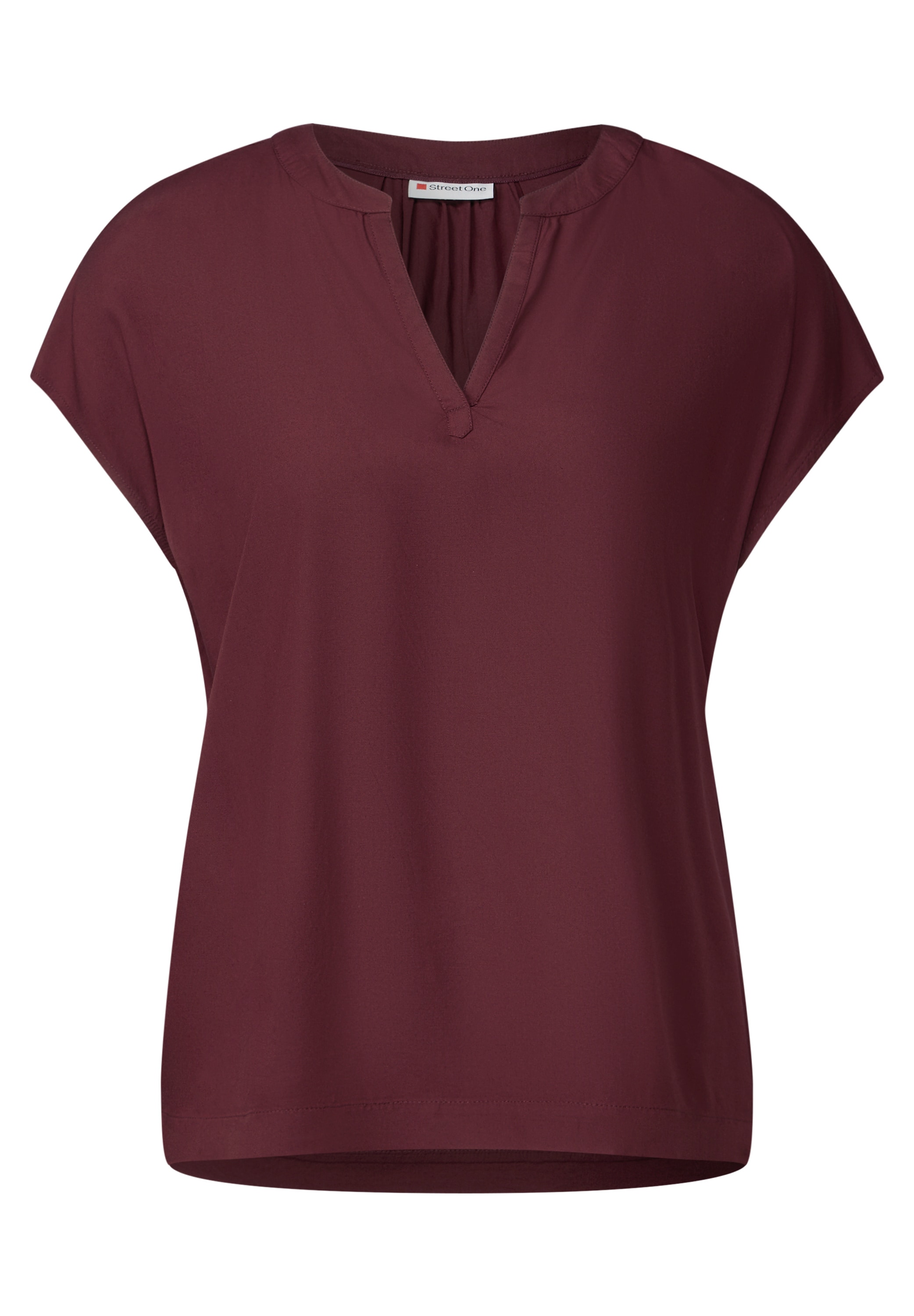 STREET ONE Hemdbluse, aus softer Viskose